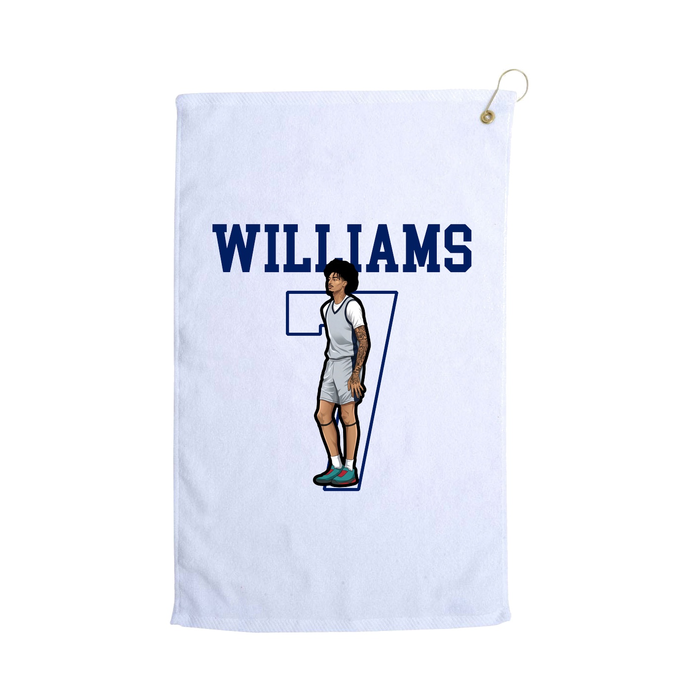 Golf Towel — Shirsey in White