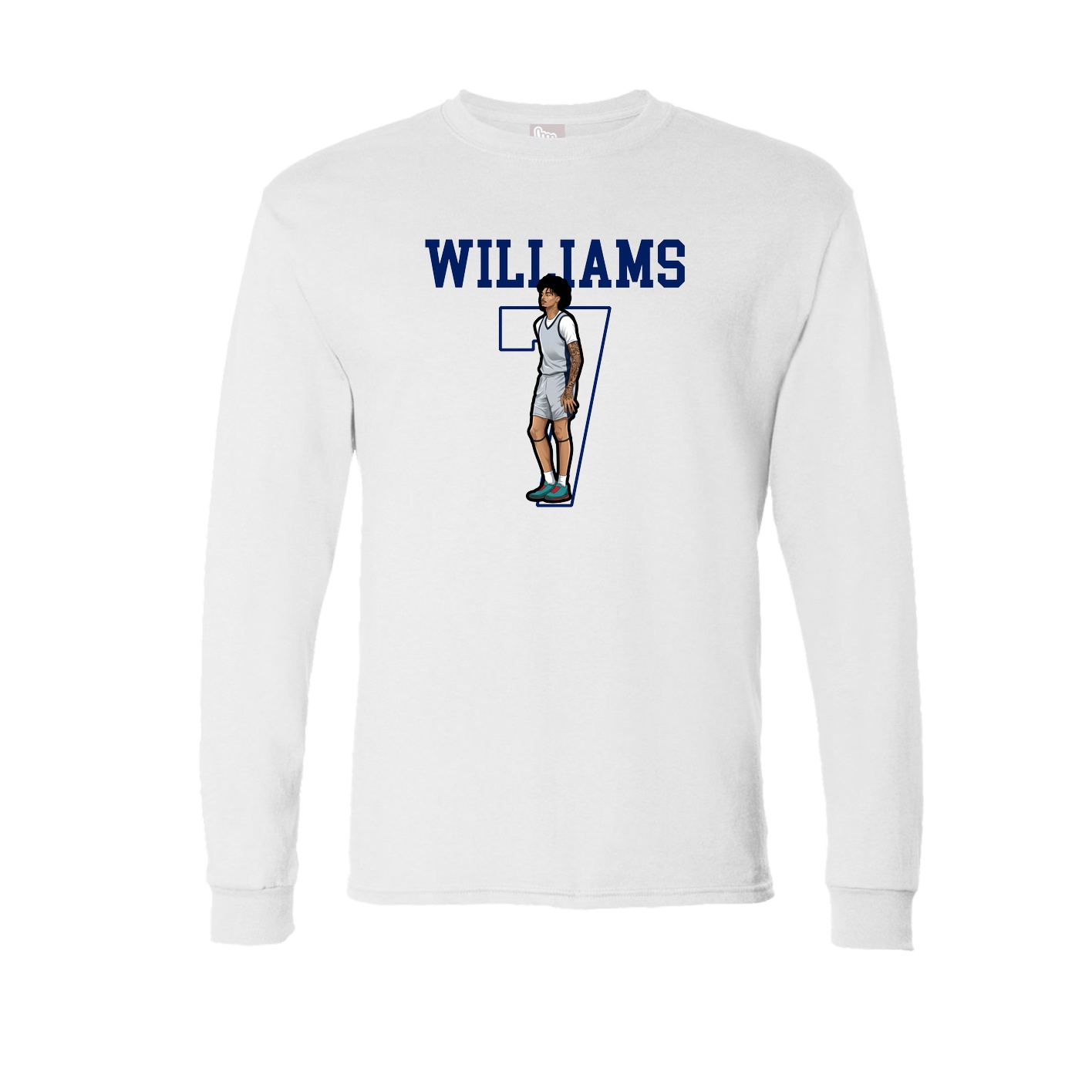 Long Sleeve Tee — Shirsey in White