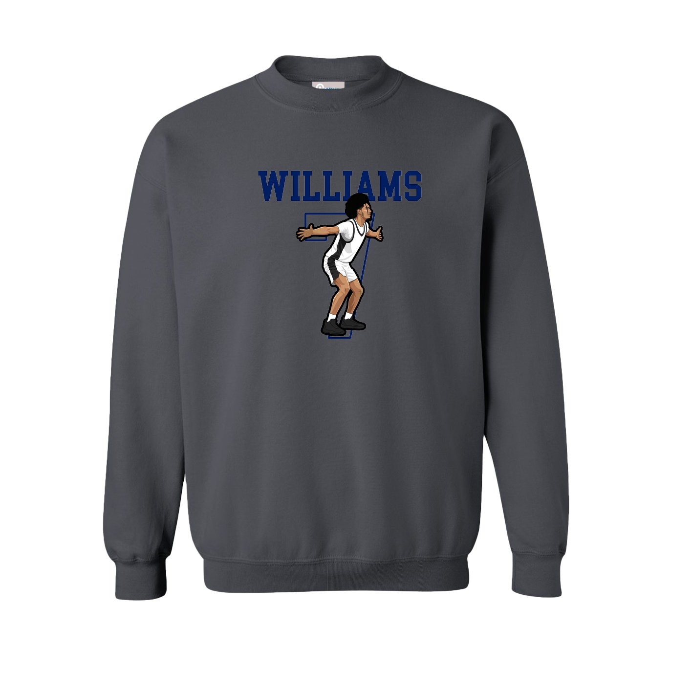 Fleece Crew — Shirsey in Grey