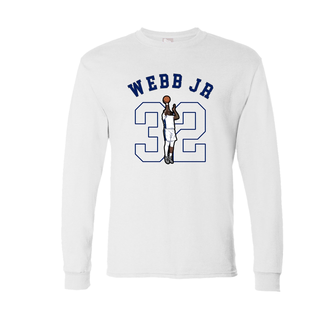 Long Sleeve Tee — Shirsey Arch in White
