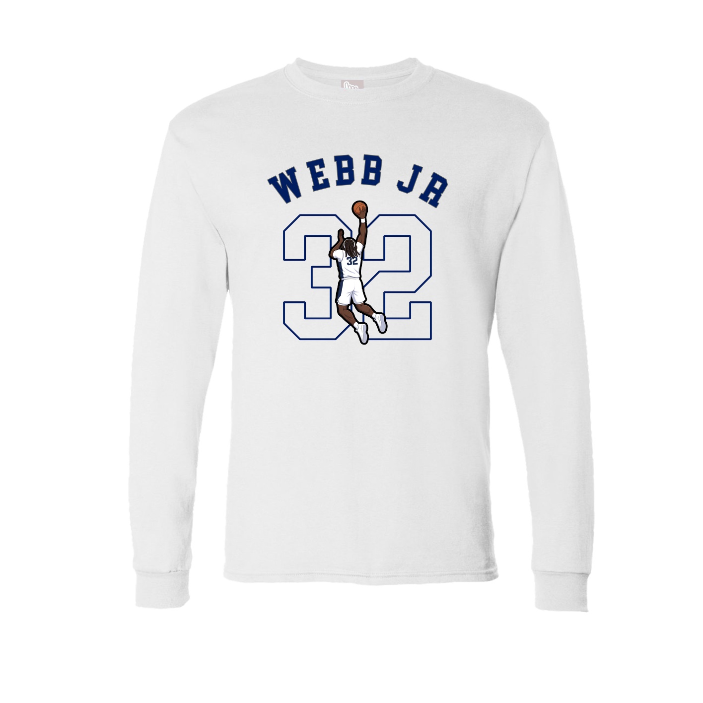 Long Sleeve Tee — Shirsey Arch in White