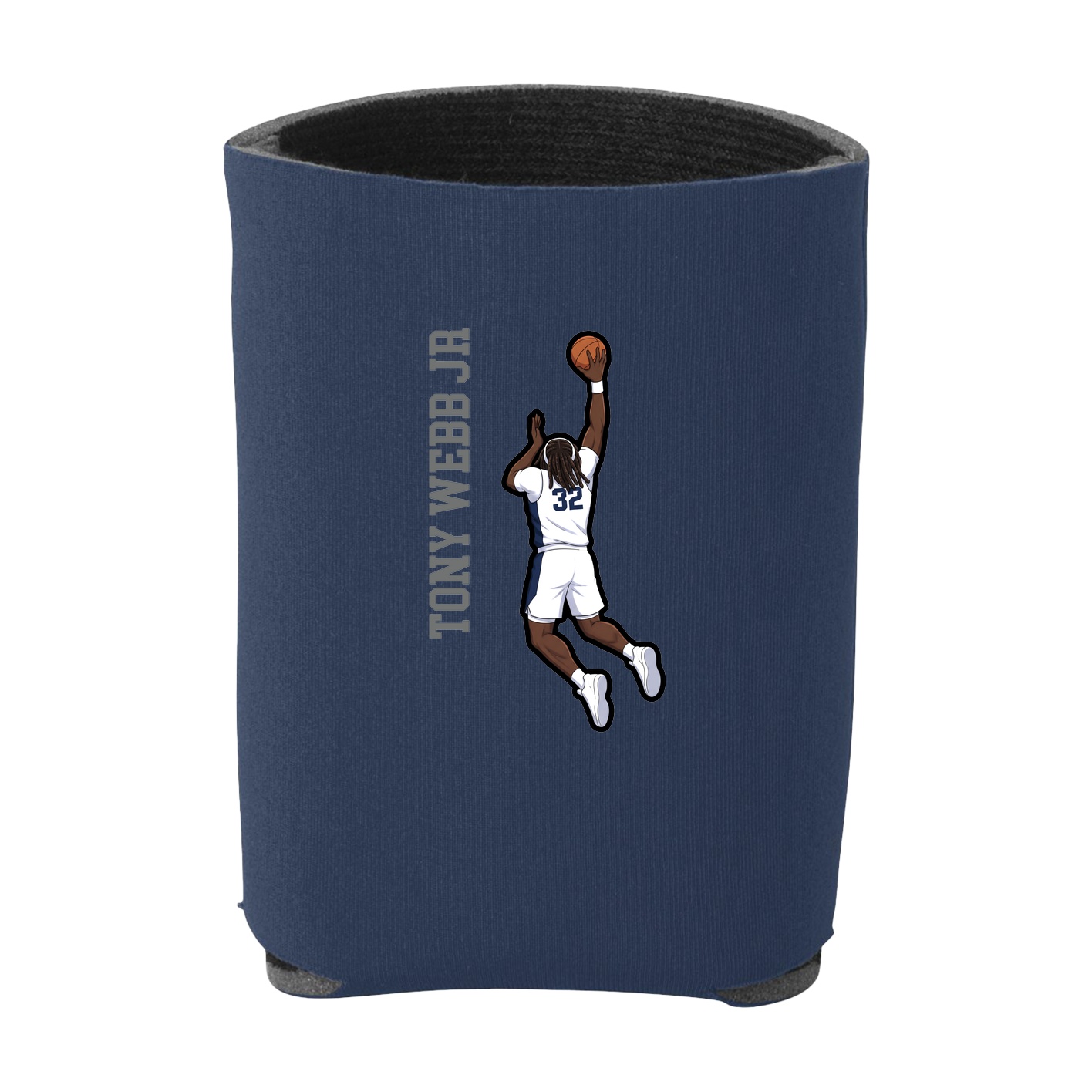 Can Holder — Name Vertical in Navy