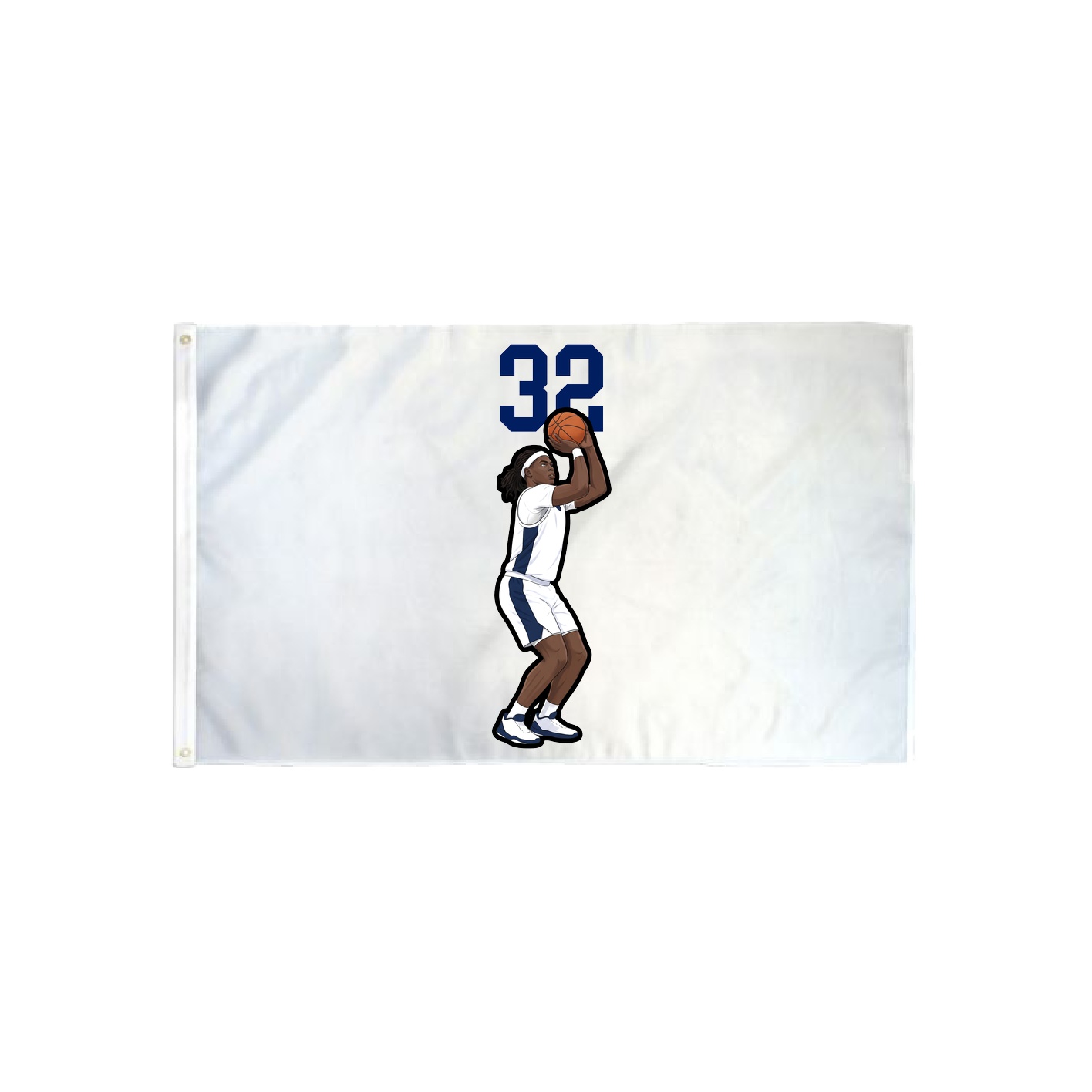 3x5 Flag — Number Top in Classic