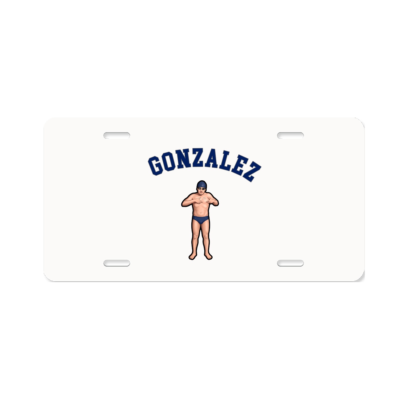 License Plate — Shirsey Arch in Classic
