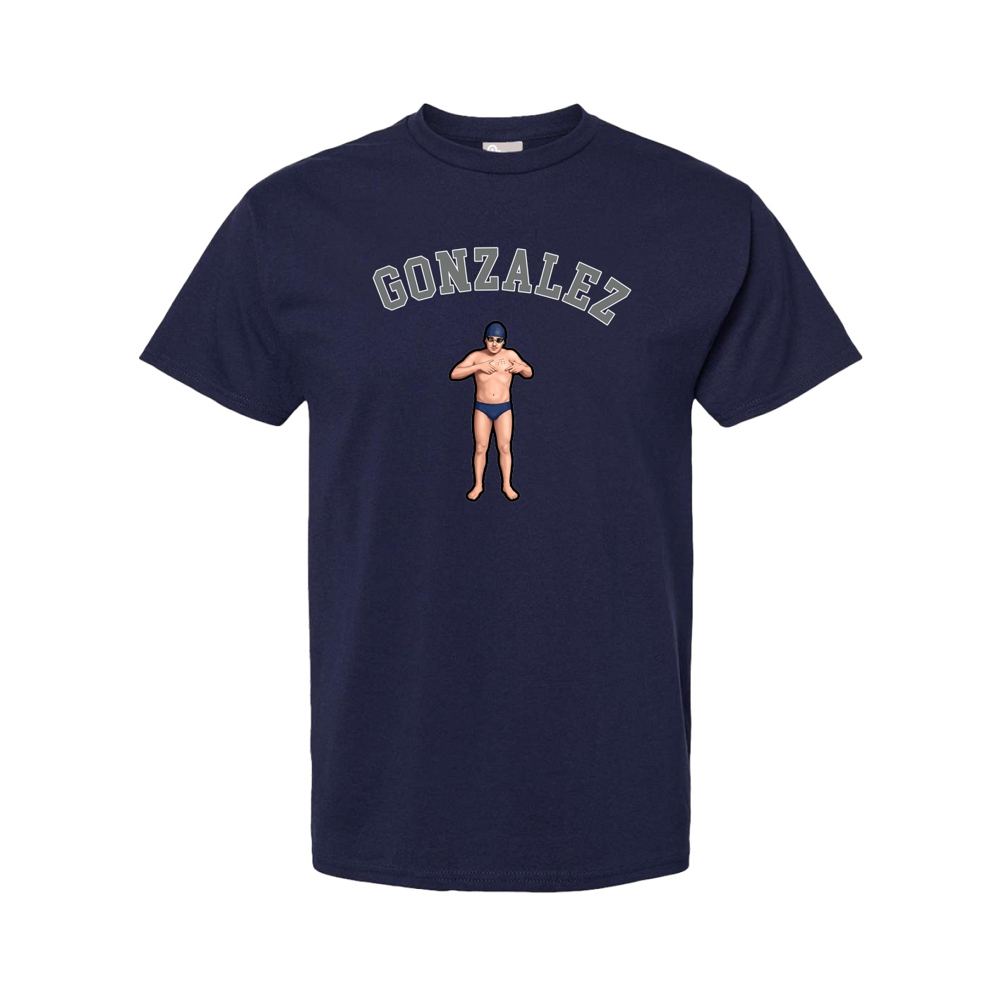 Youth Tee — Shirsey Arch in Navy