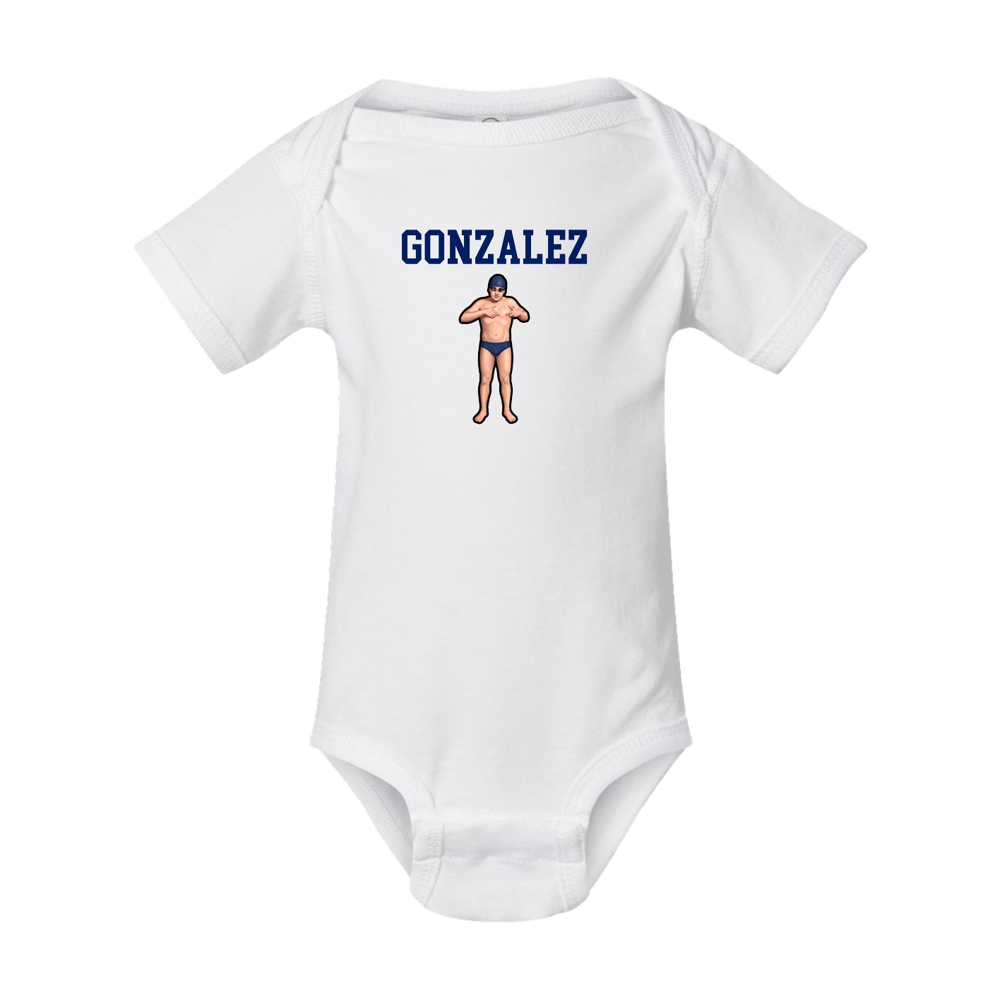 Baby Onesie — Shirsey in White