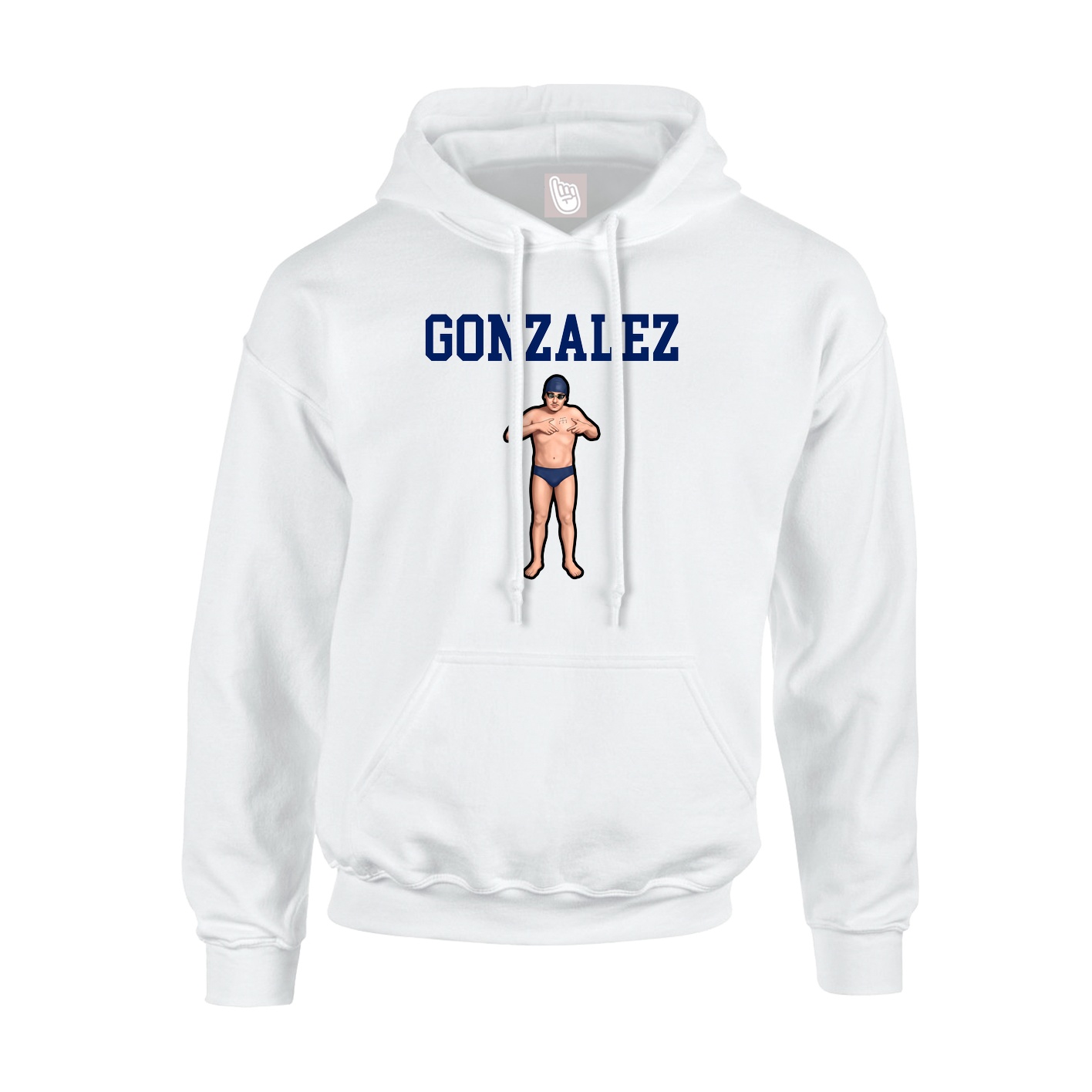 Youth Hoodie — Shirsey in White