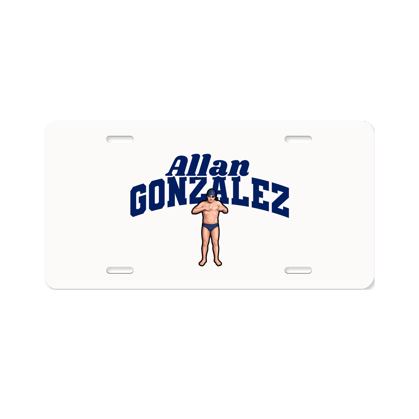 License Plate — Signature Arch in Classic