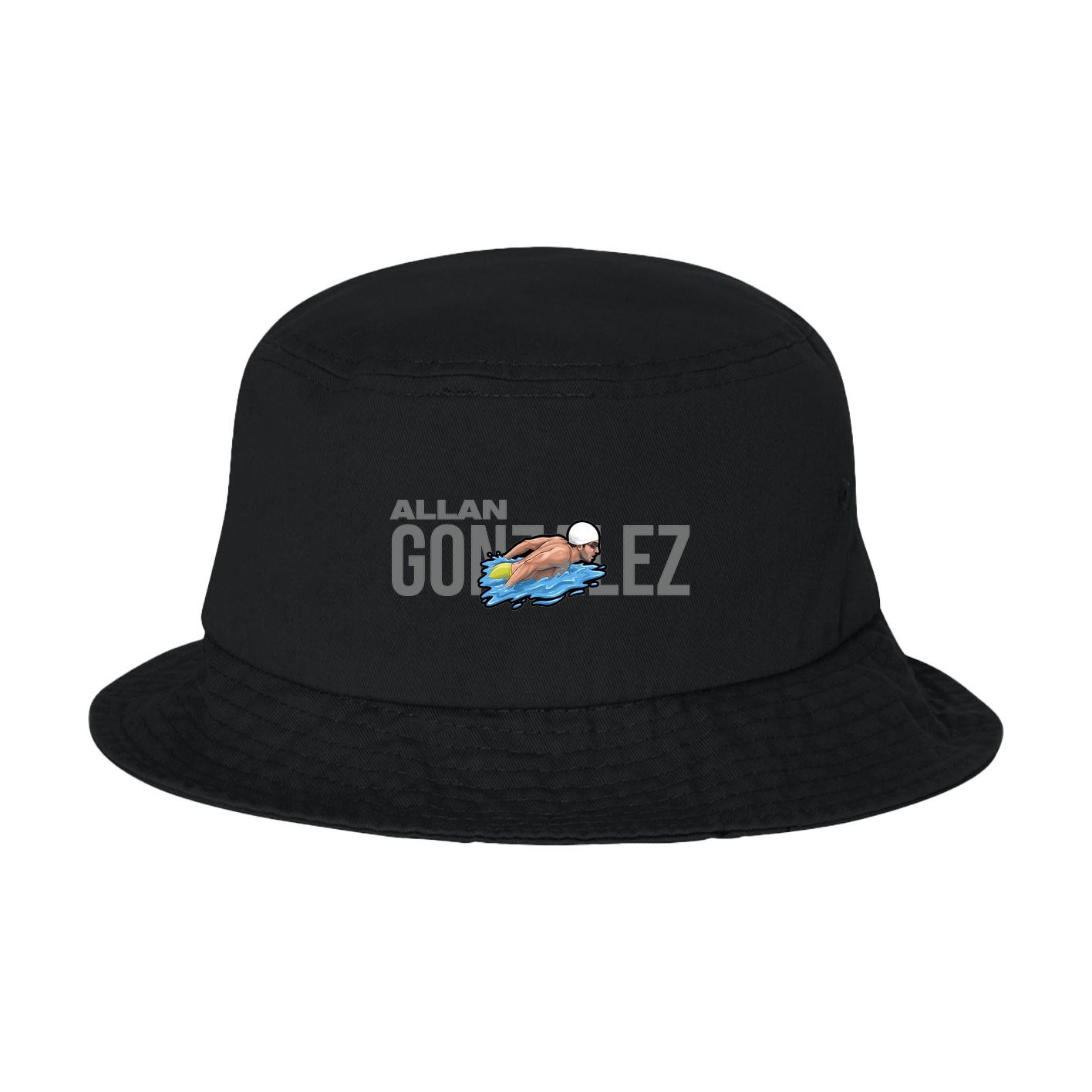 Bucket Cap — Player Name in Black
