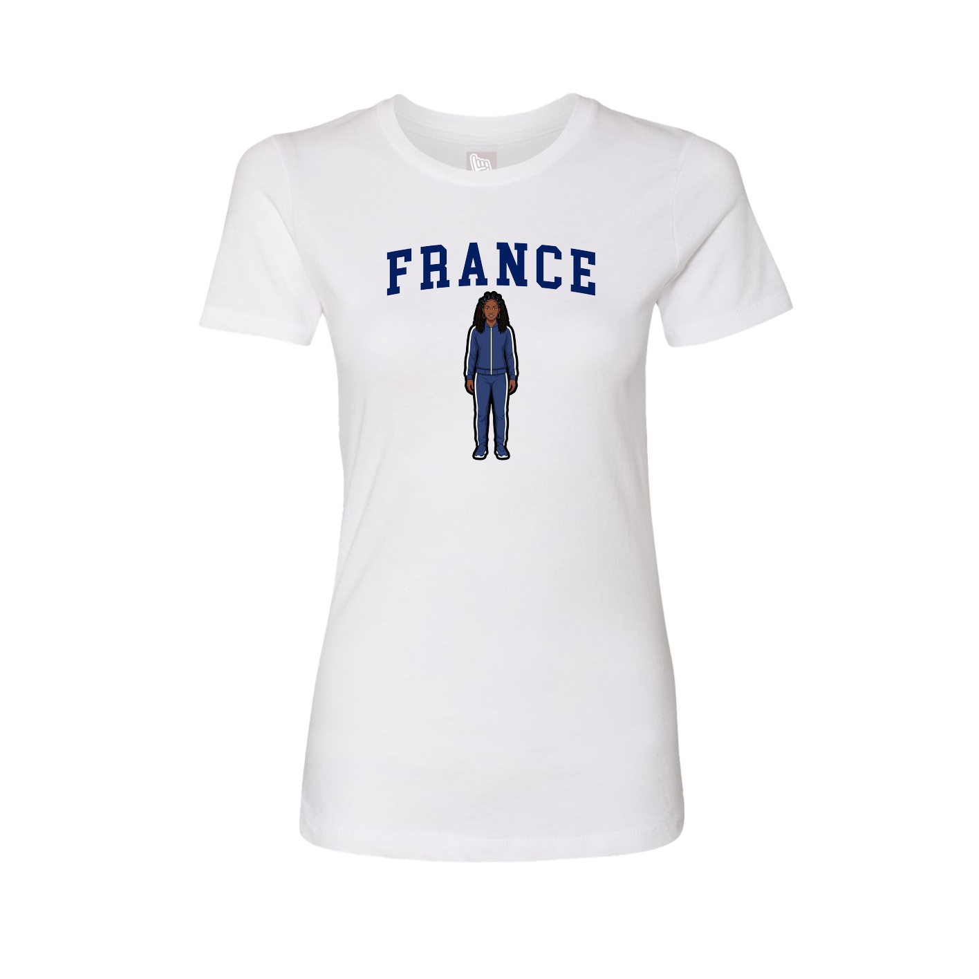 Fitted Women's Tee — Shirsey in White