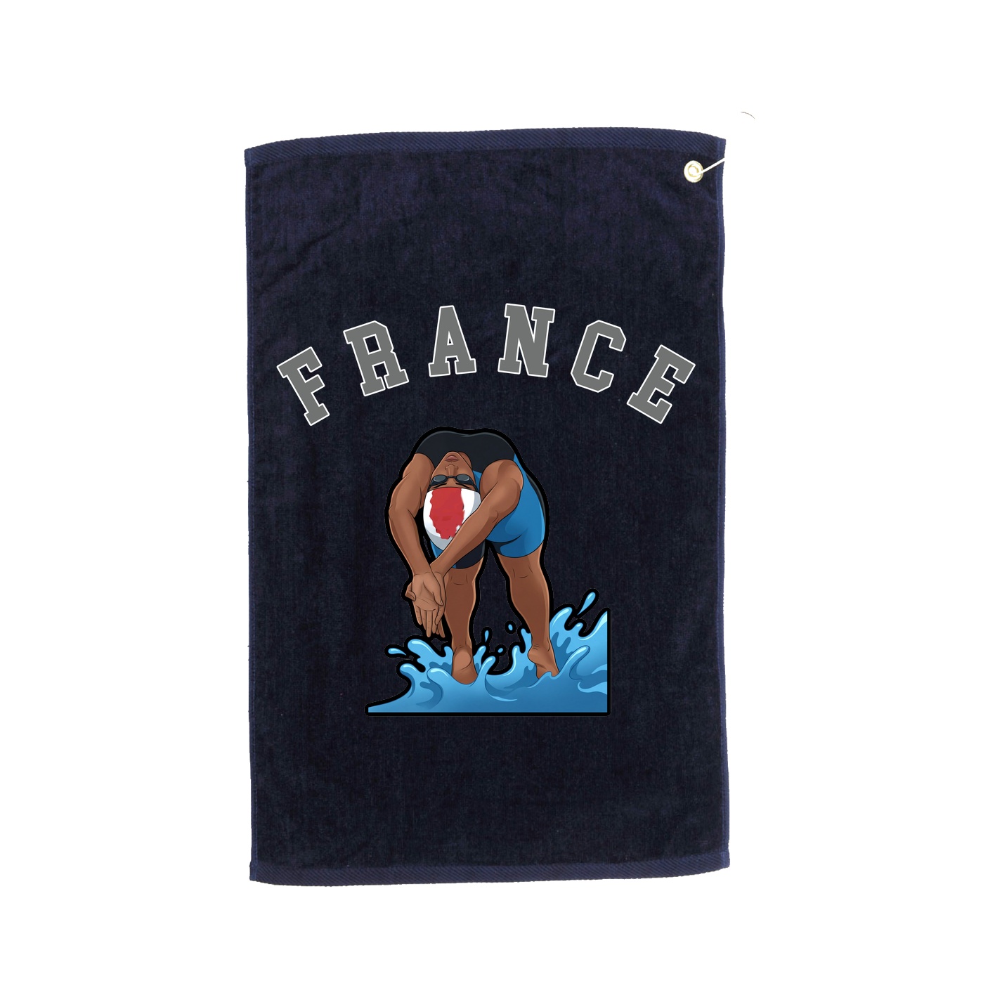 Golf Towel — Shirsey Arch in Navy