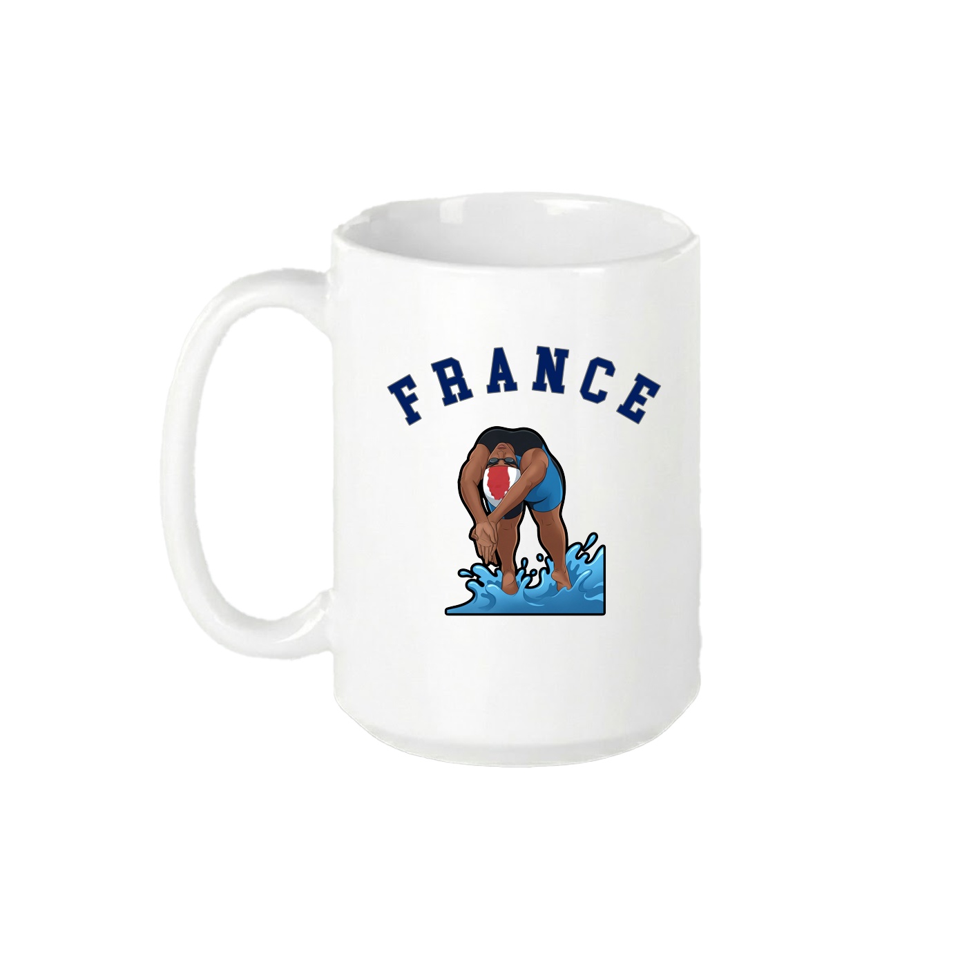 15oz Coffee Mug — Shirsey Arch in White