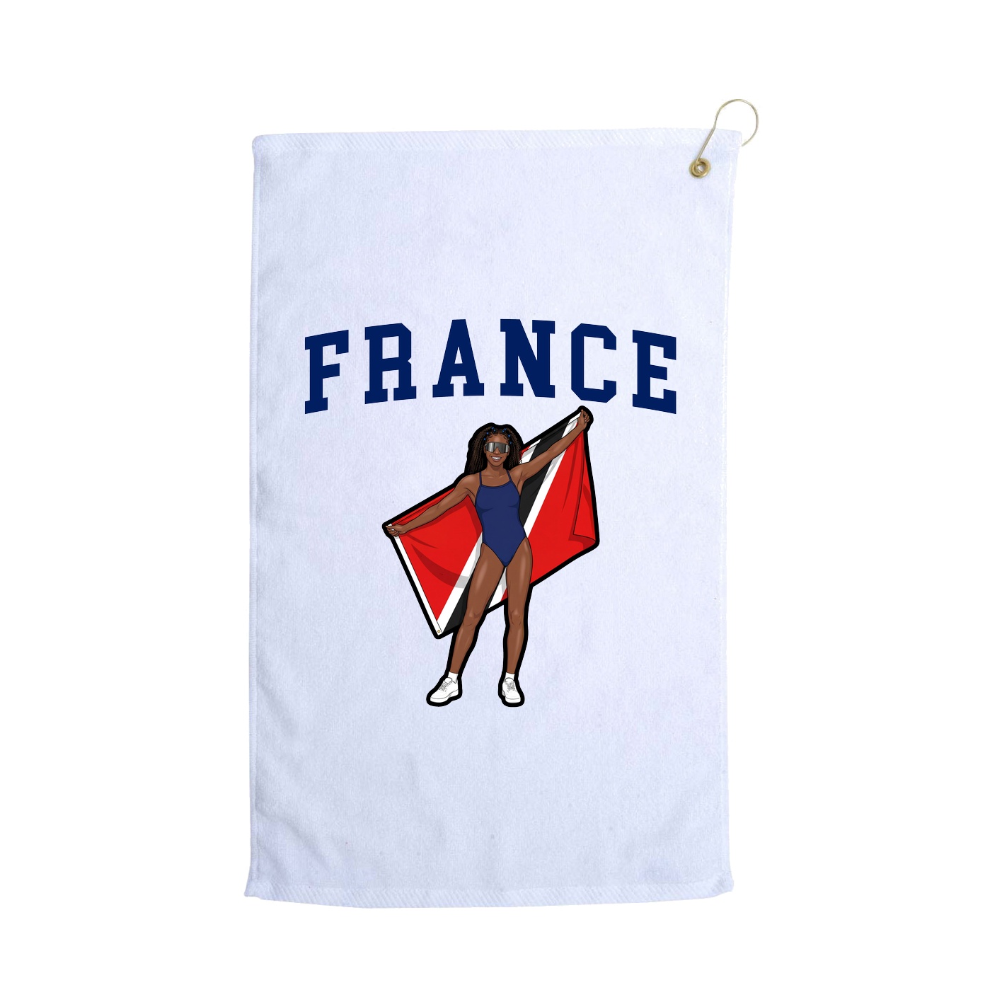 Golf Towel — Shirsey in White