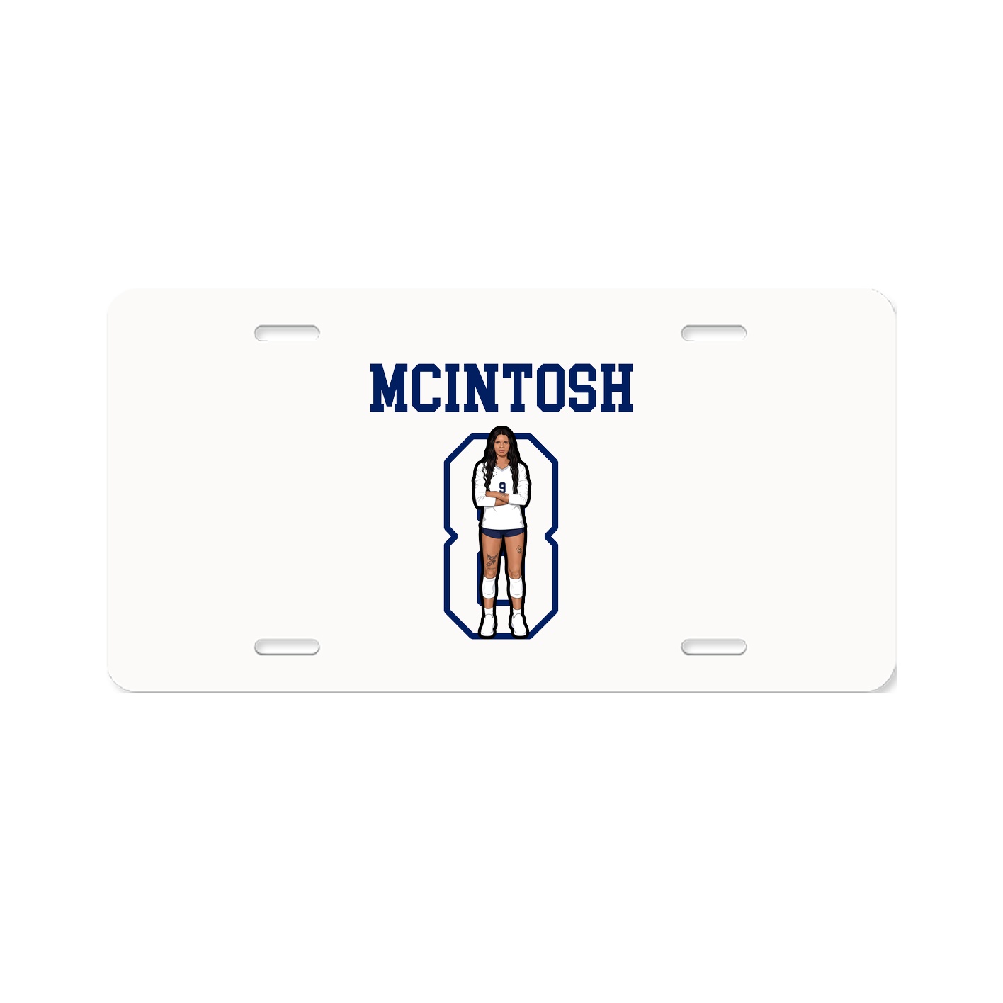 License Plate — Shirsey in Classic