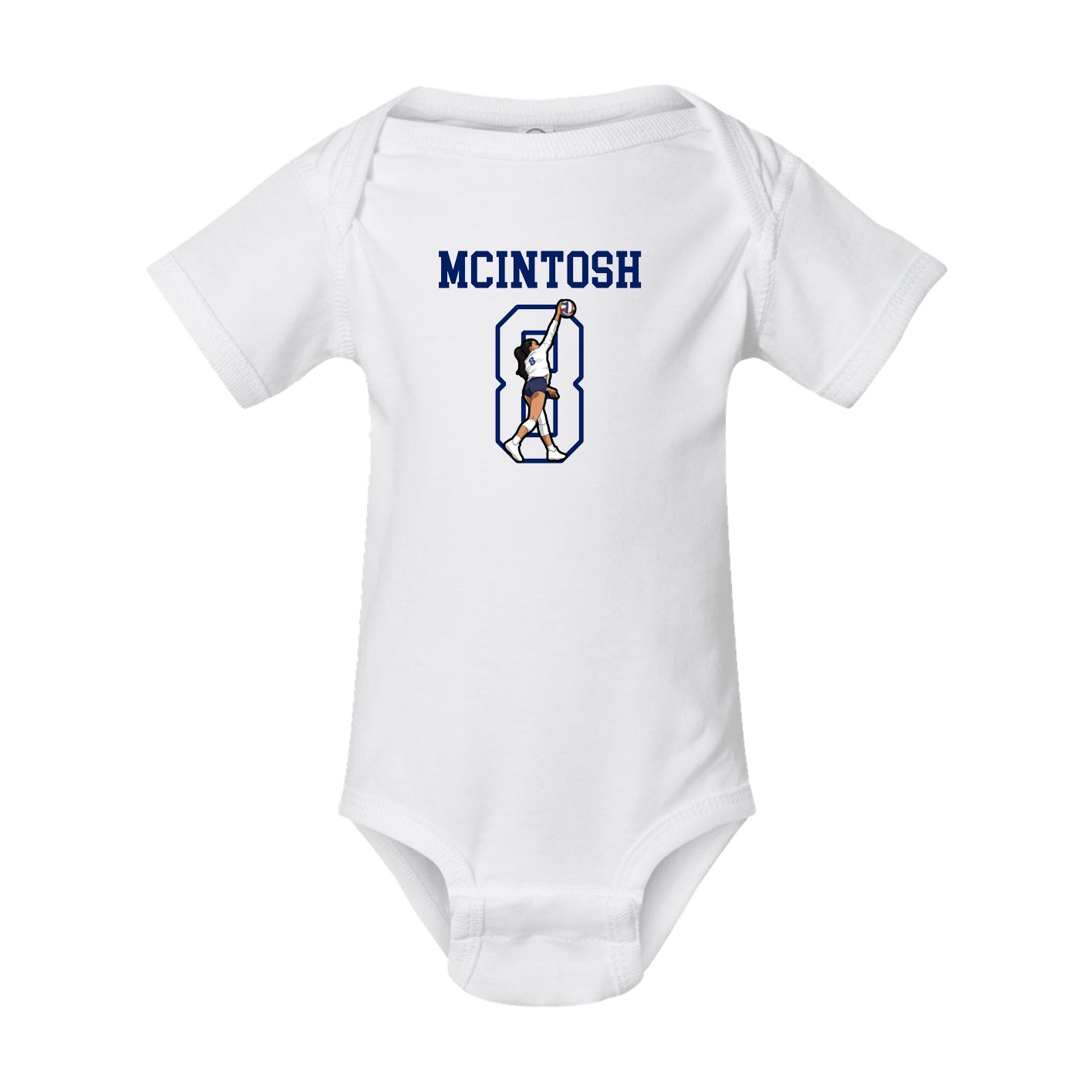 Baby Onesie — Shirsey in White