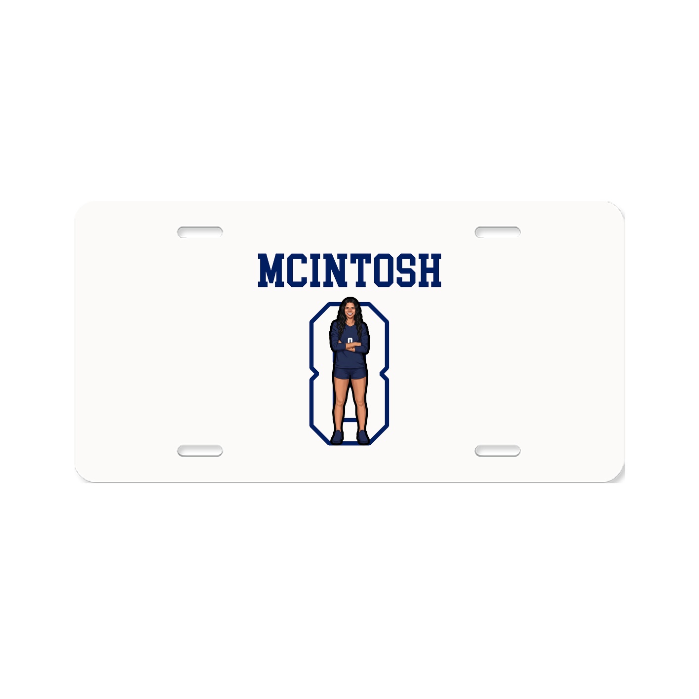 License Plate — Shirsey in Classic