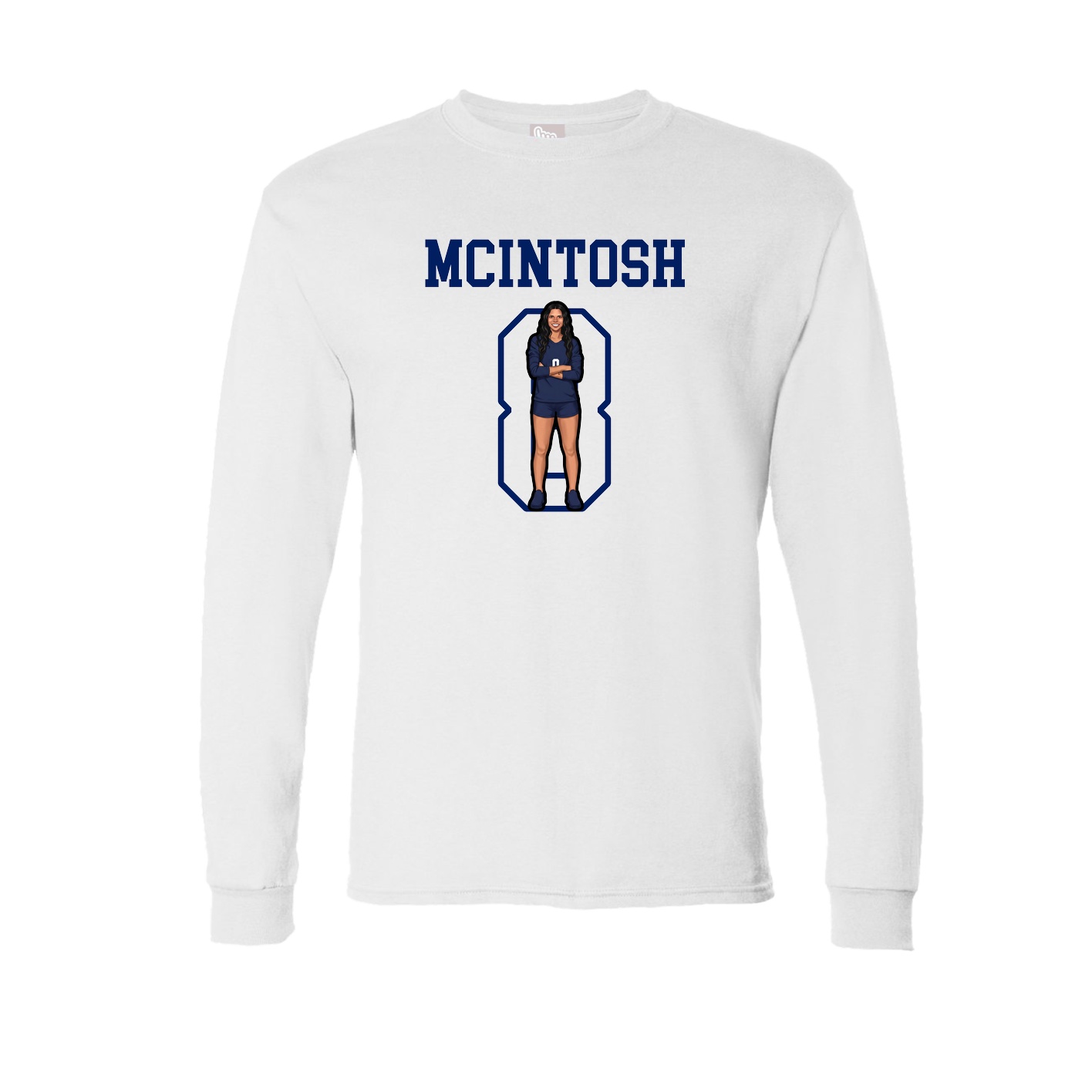 Long Sleeve Tee — Shirsey in White