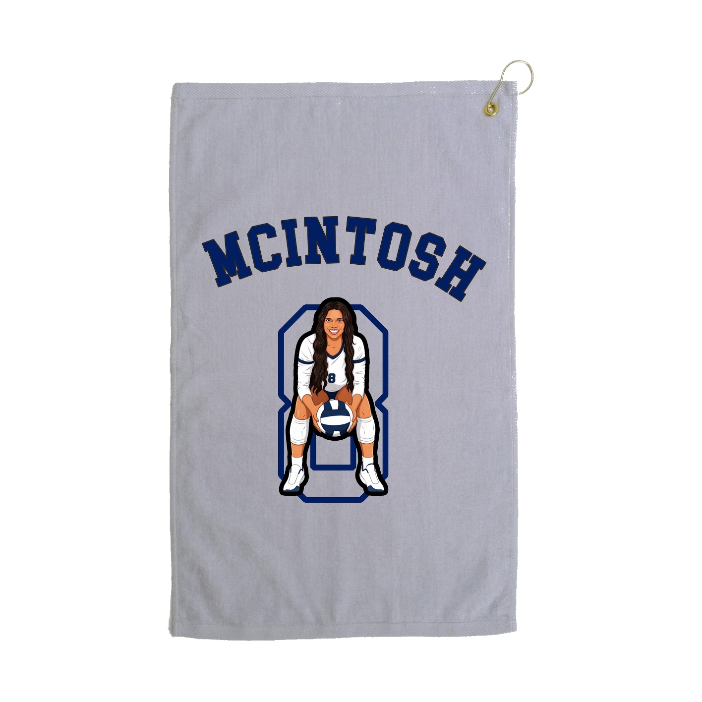 Golf Towel — Shirsey Arch in Grey