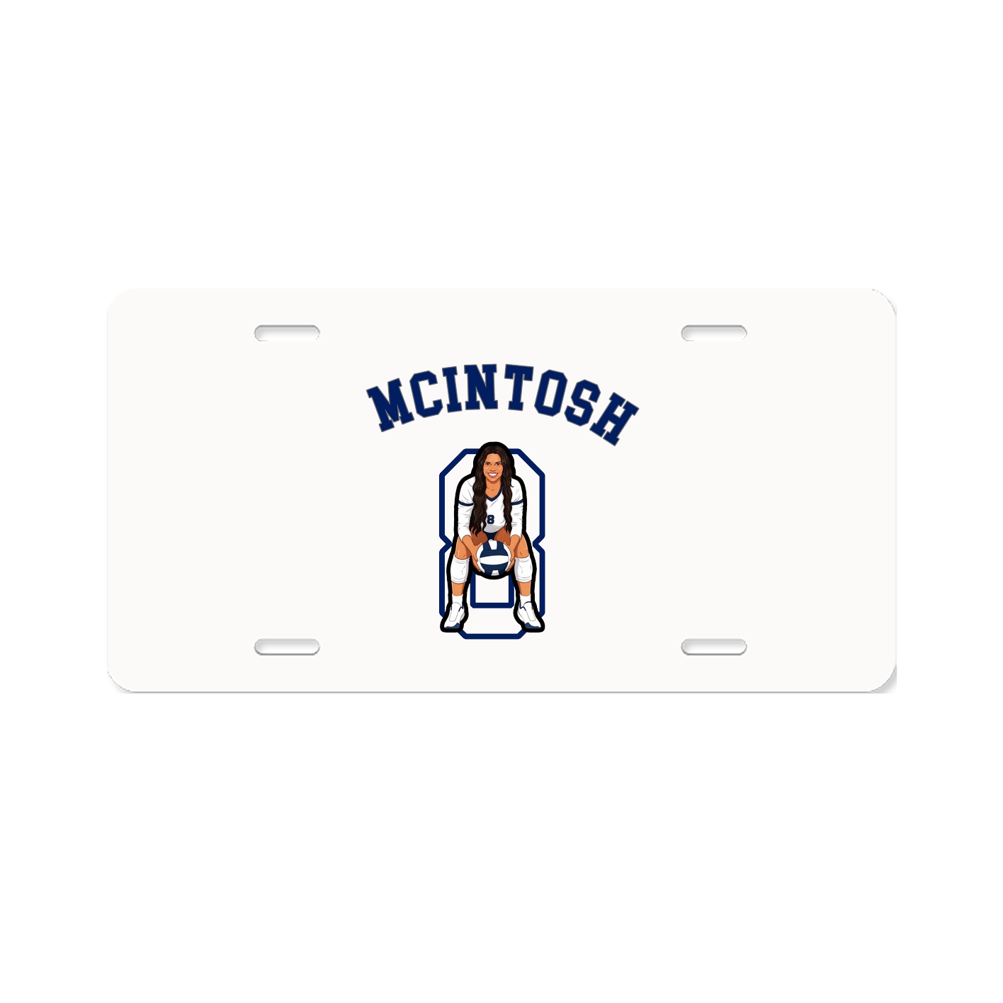 License Plate — Shirsey Arch in Classic
