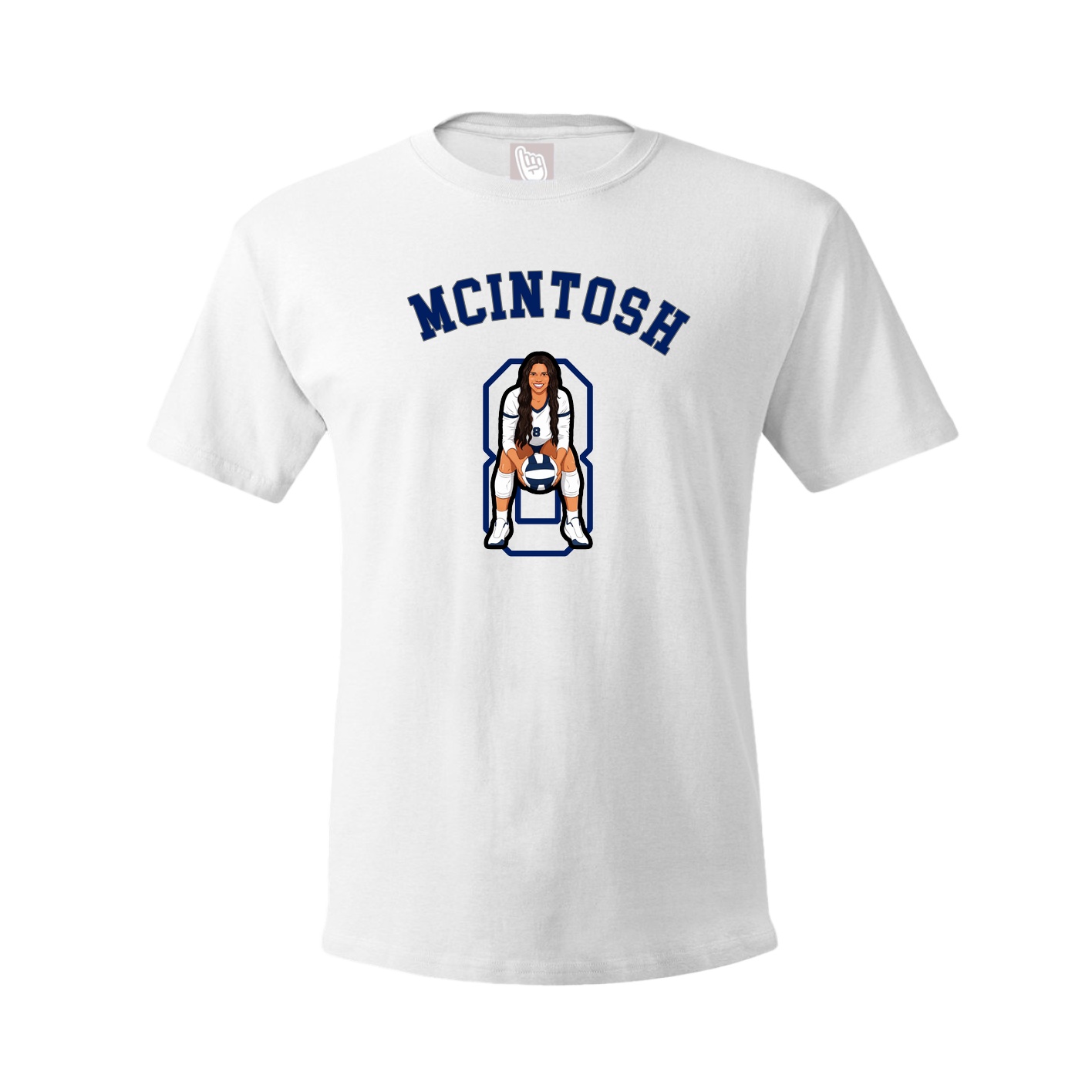 Tee — Shirsey Arch in White