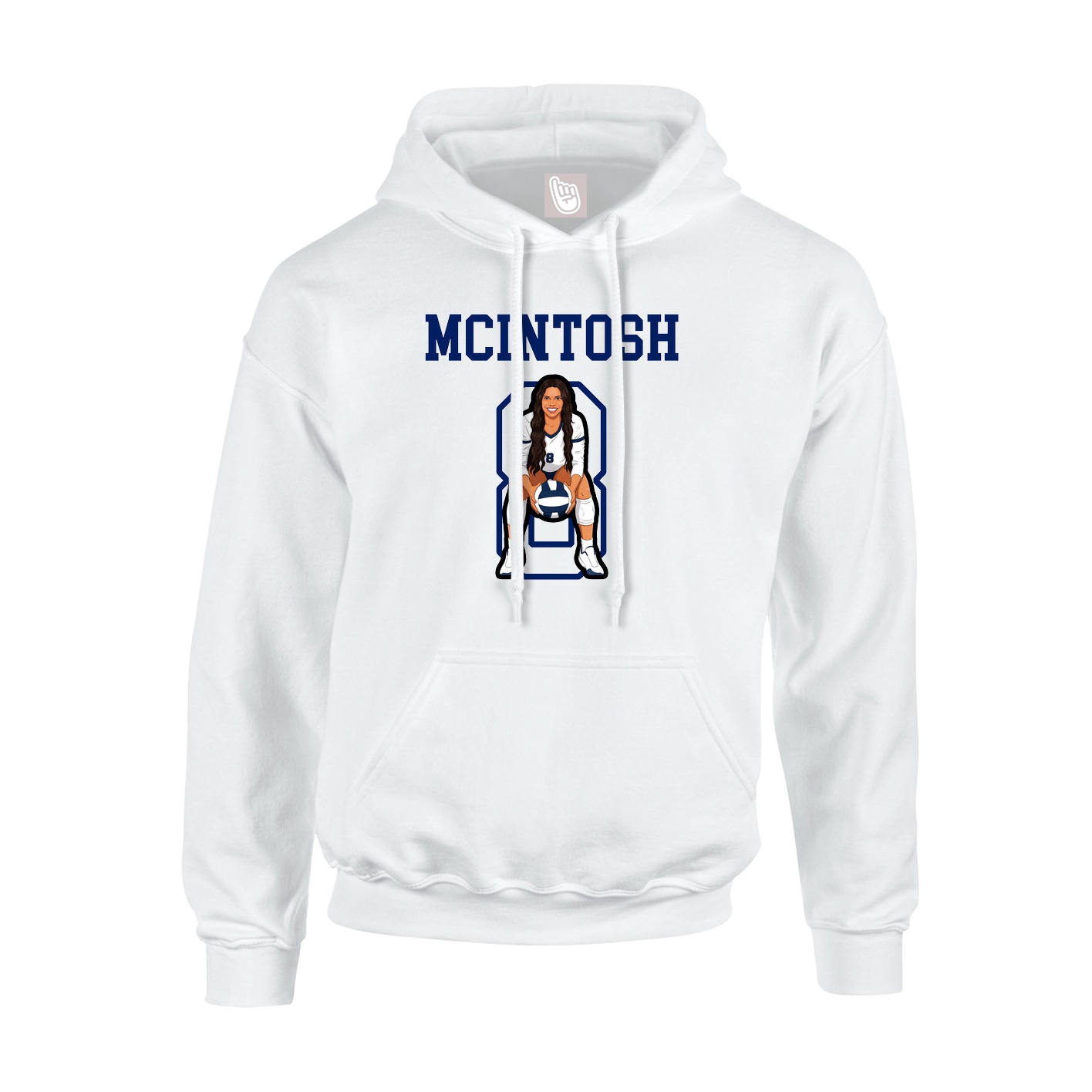 Youth Hoodie — Shirsey in White