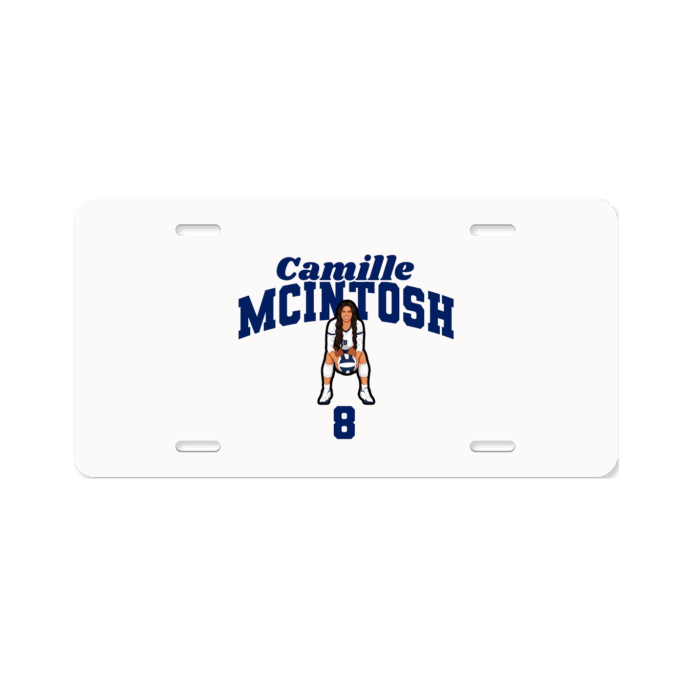 License Plate — Signature Arch in Classic