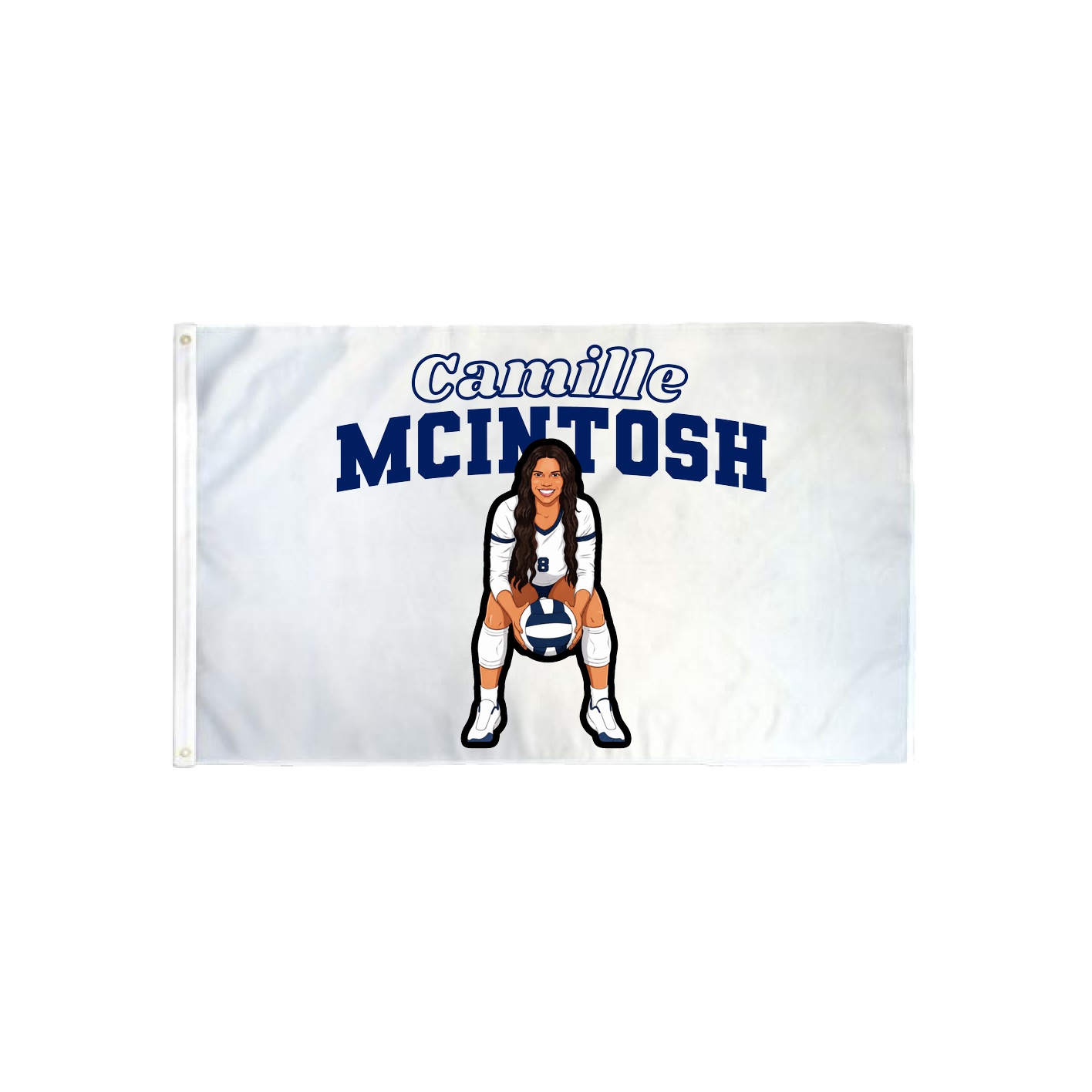 3x5 Flag — Name Arch in Classic