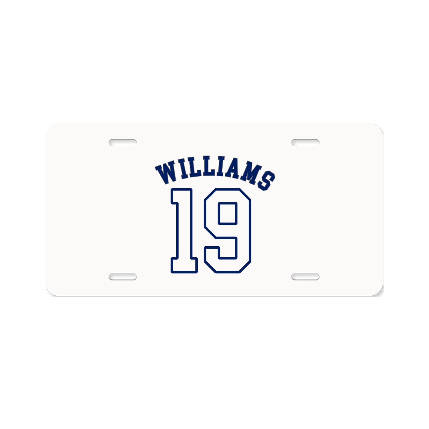 License Plate — Shirsey Arch in Classic