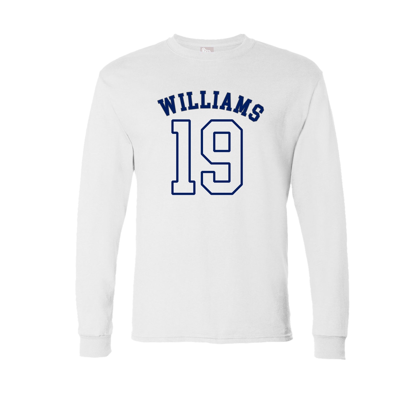 Long Sleeve Tee — Shirsey Arch in White