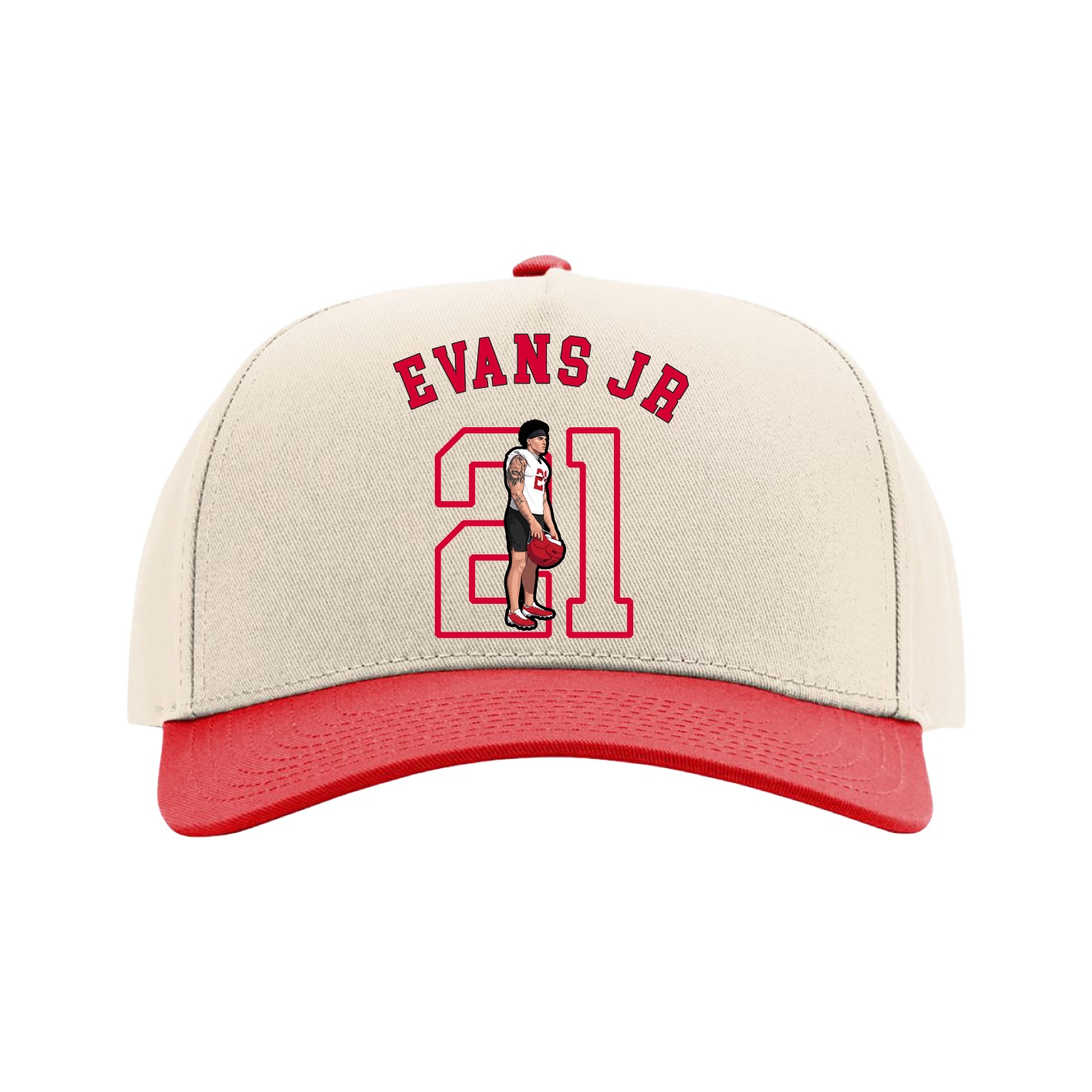 Full Fabric Five-Panel Champ Cap