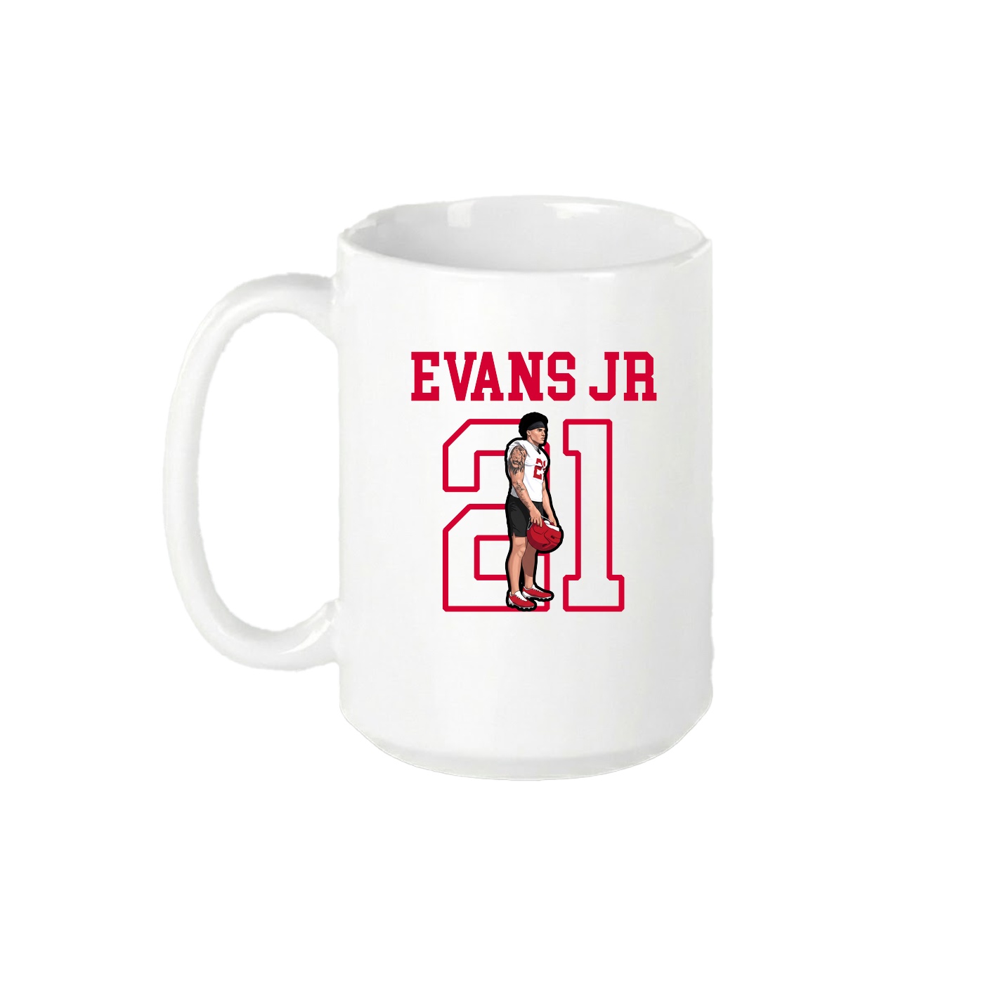 15oz Coffee Mug — Shirsey in White