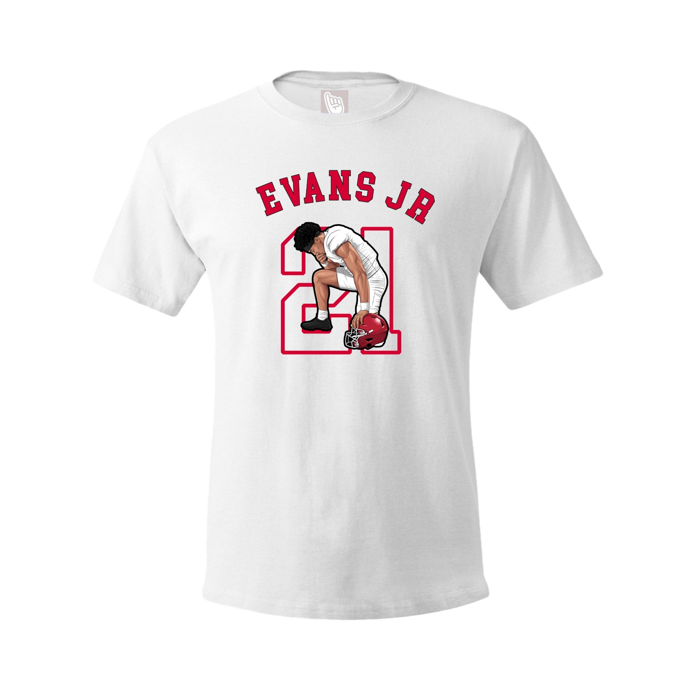 Youth Tee — Shirsey Arch in White