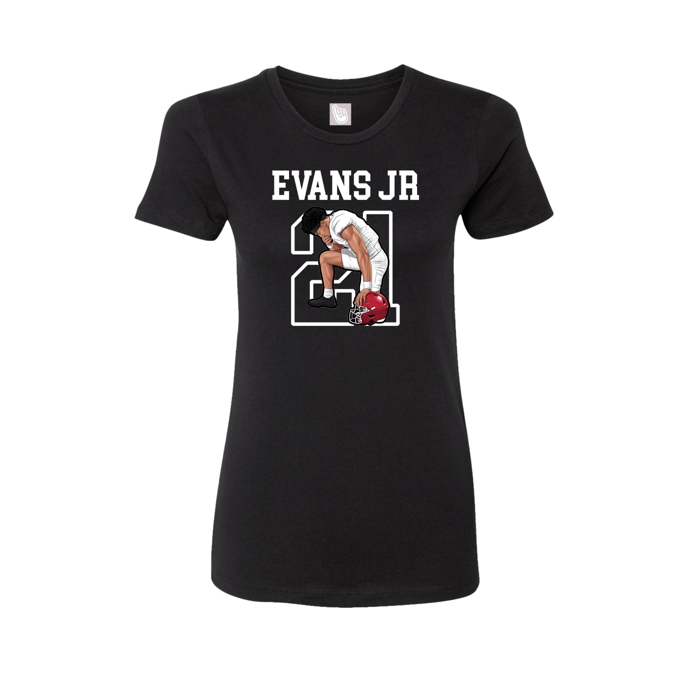Fitted Women's Tee — Shirsey in Black