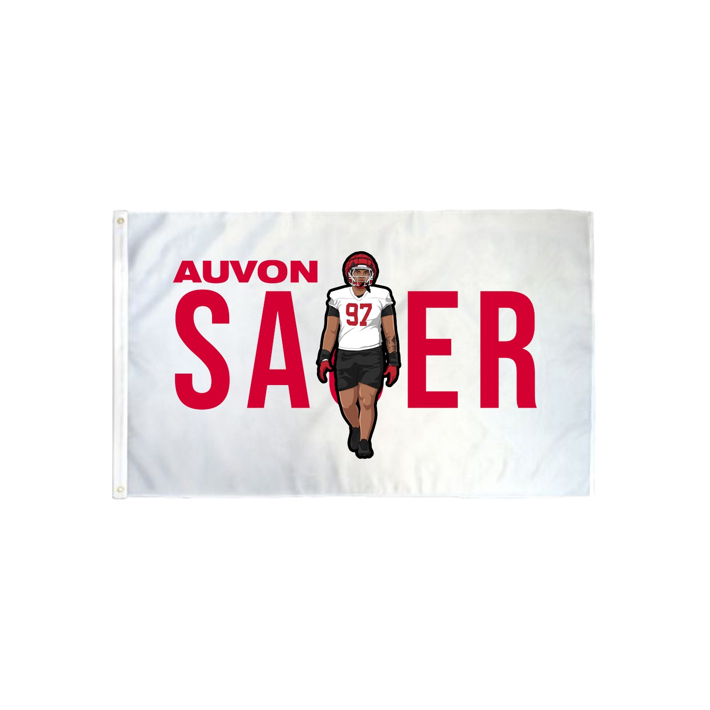 3x5 Flag — Player Name in Classic