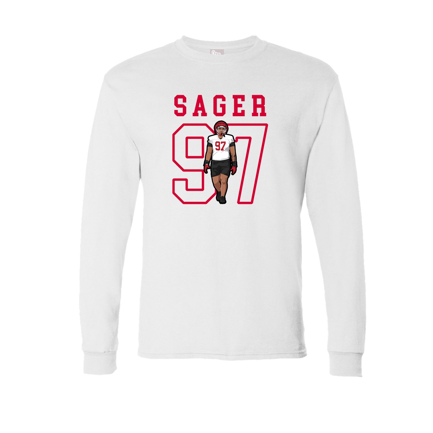 Long Sleeve Tee — Shirsey in White