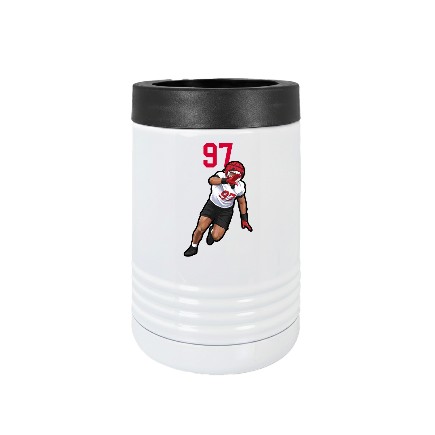 Beverage Holder — Number Top in White