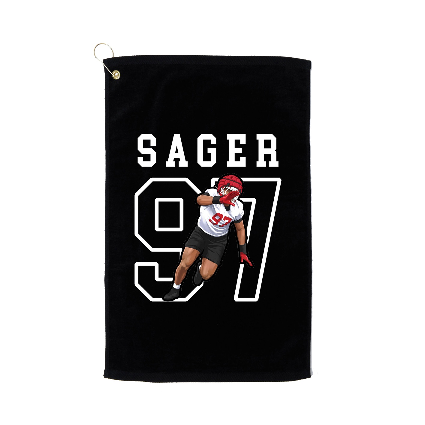 Golf Towel — Shirsey in Black