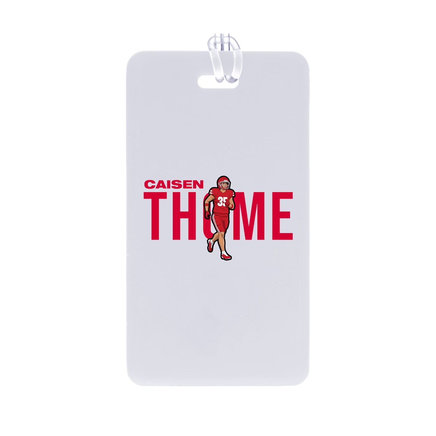 Bag Tag — Player Name in Classic