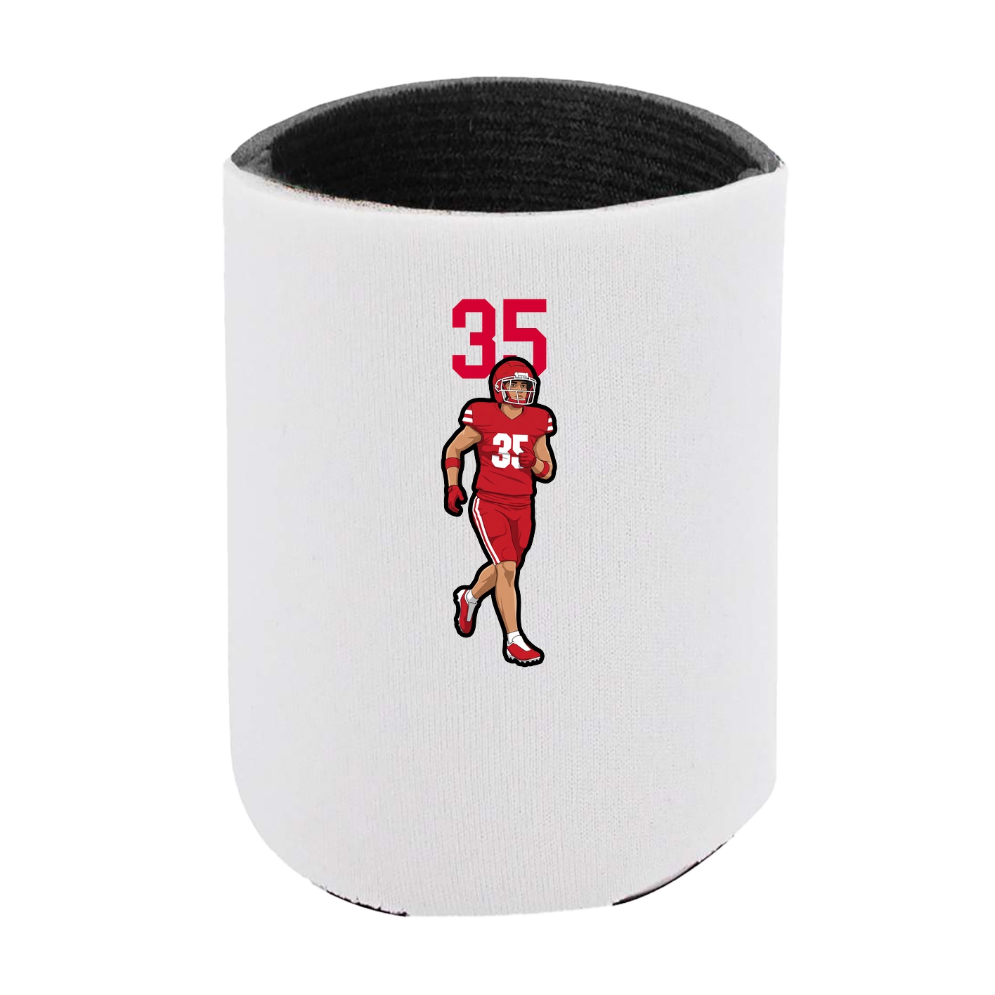 Can Holder — Number Top in White