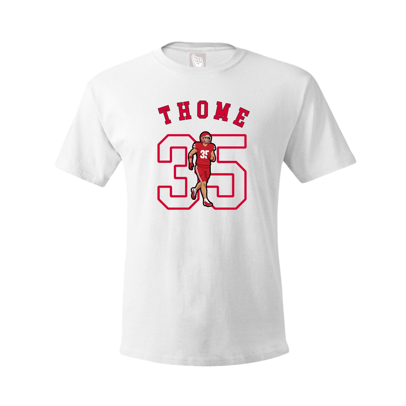 Tee — Shirsey Arch in White