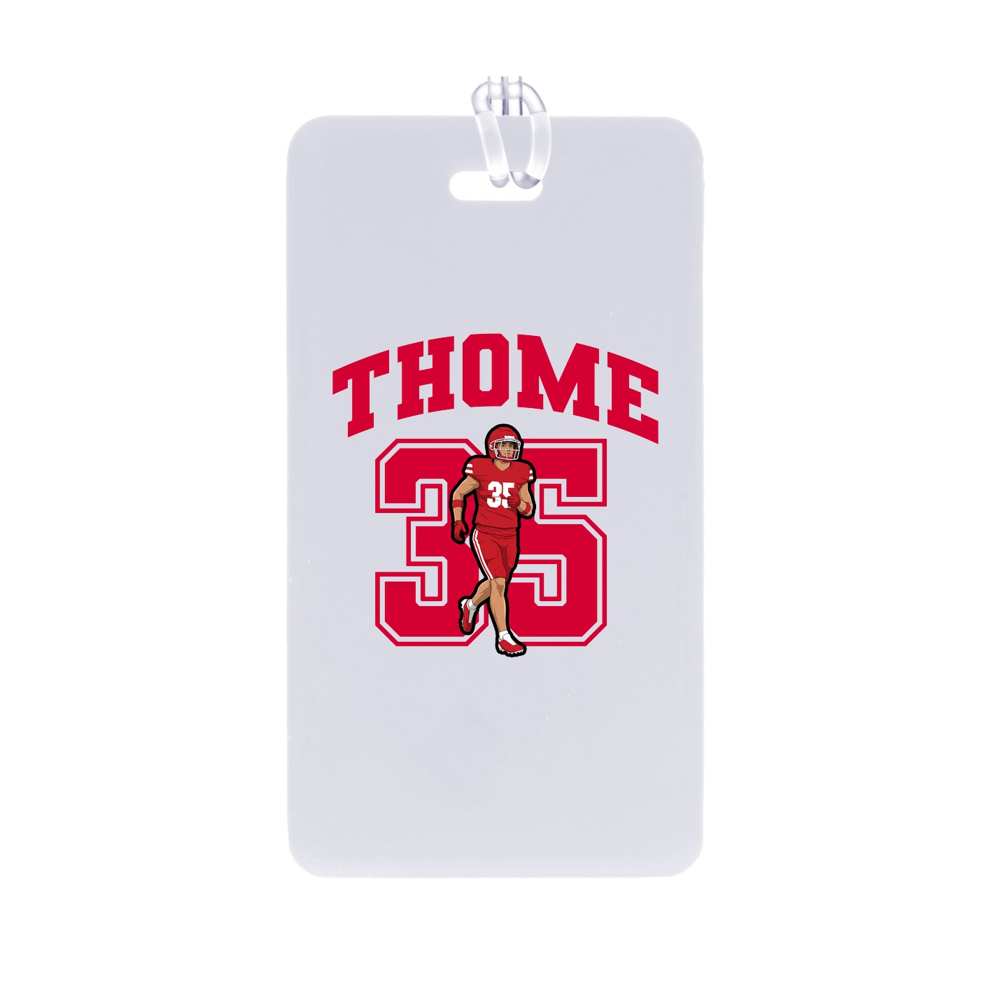 Bag Tag — Number in Classic