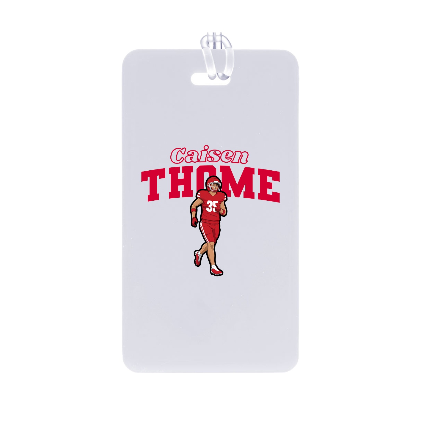 Bag Tag — Name Arch in Classic