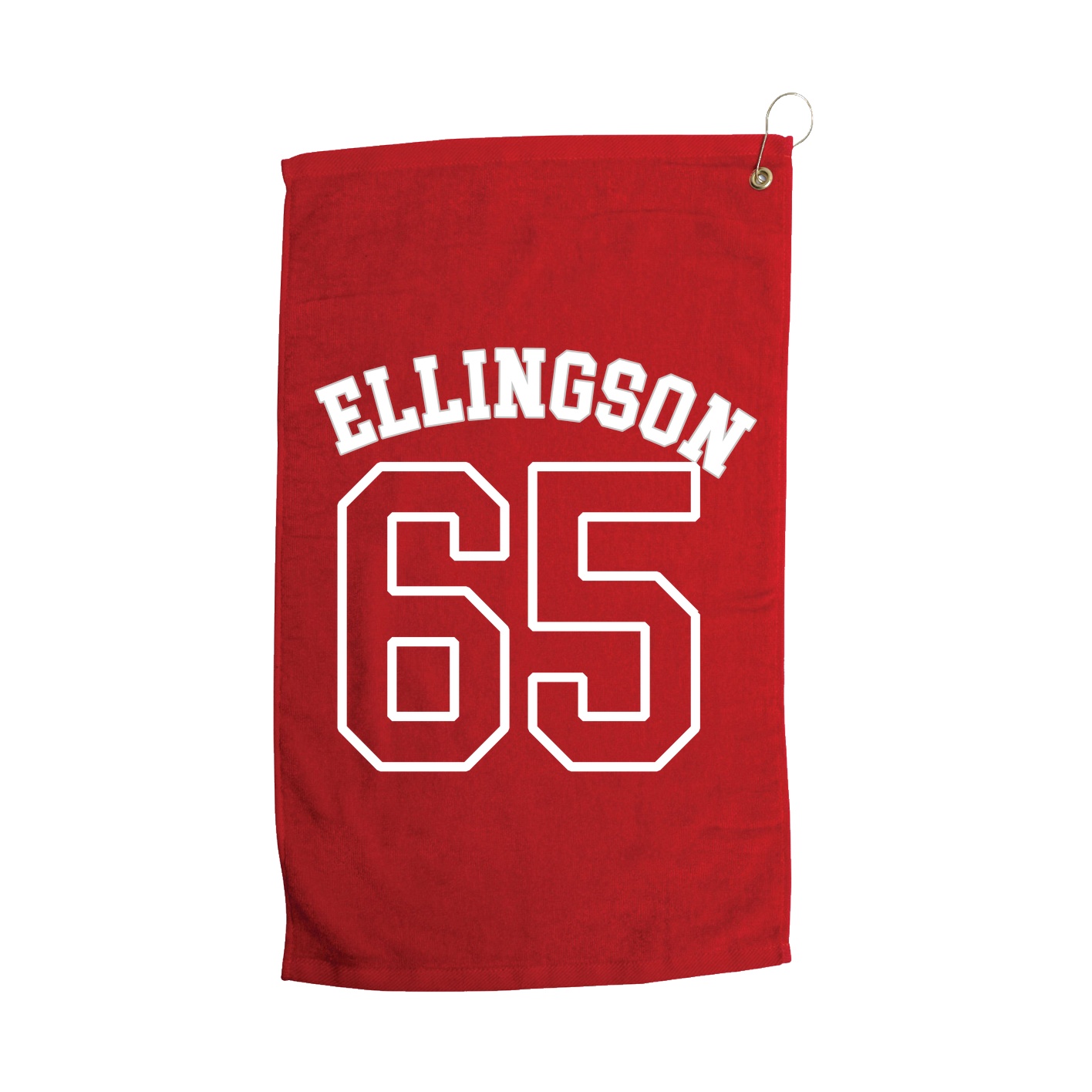 Golf Towel — Shirsey Arch in Red
