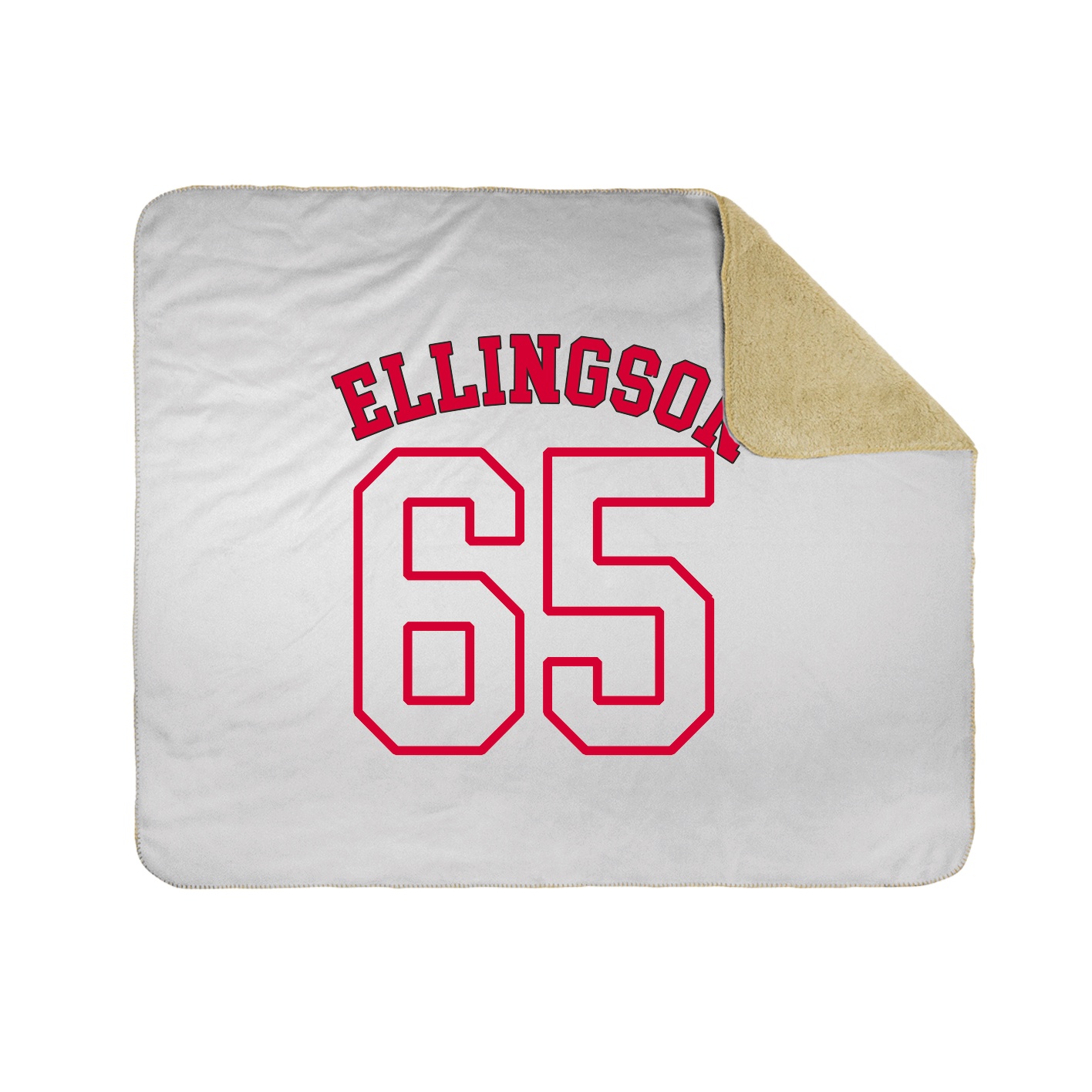 Throw Blanket — Shirsey Arch in White