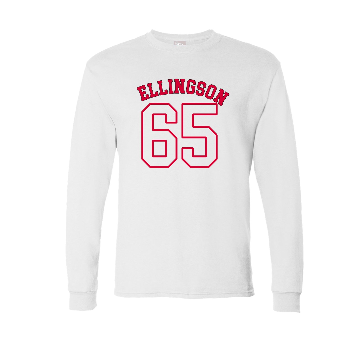 Long Sleeve Tee — Shirsey Arch in White