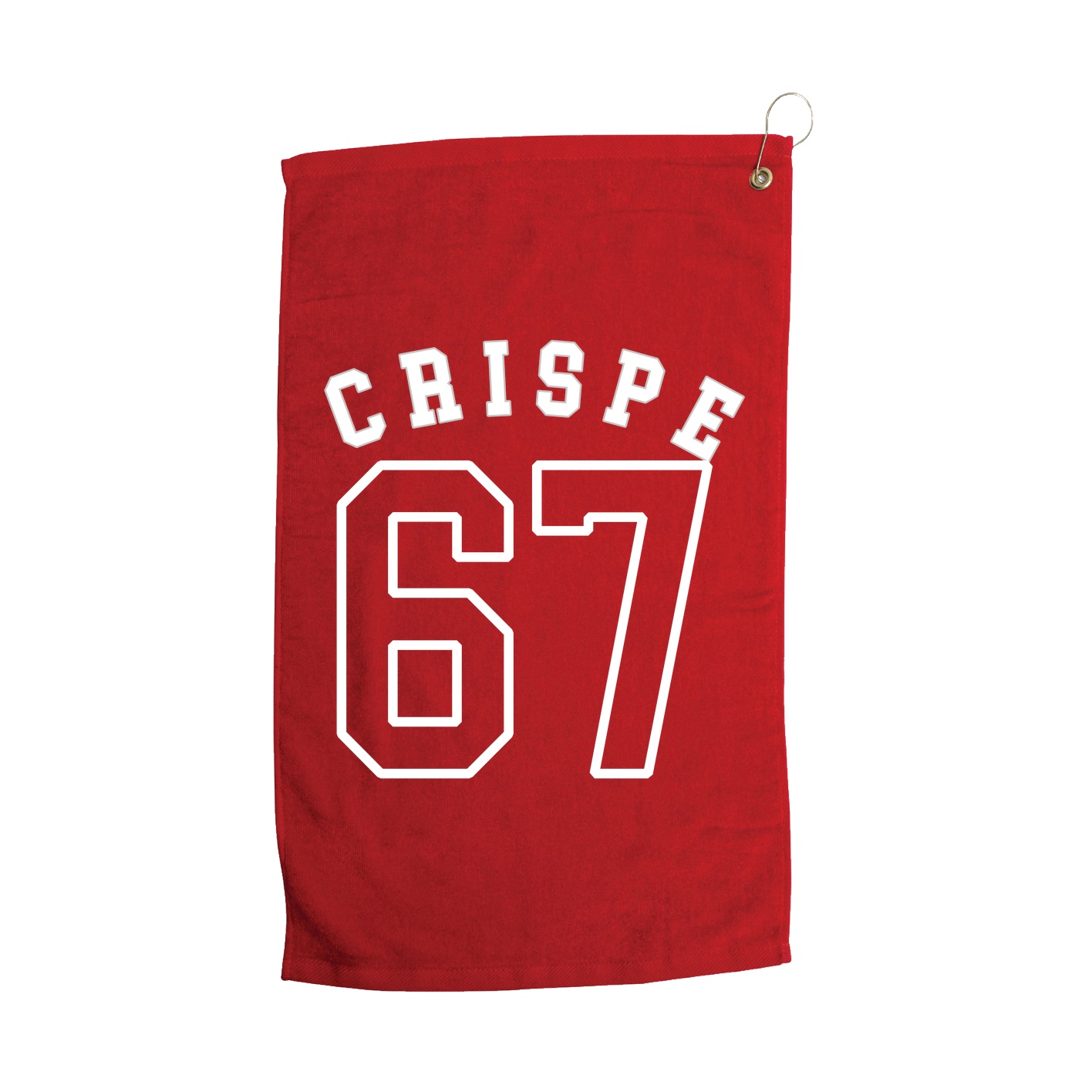 Golf Towel — Shirsey Arch in Red