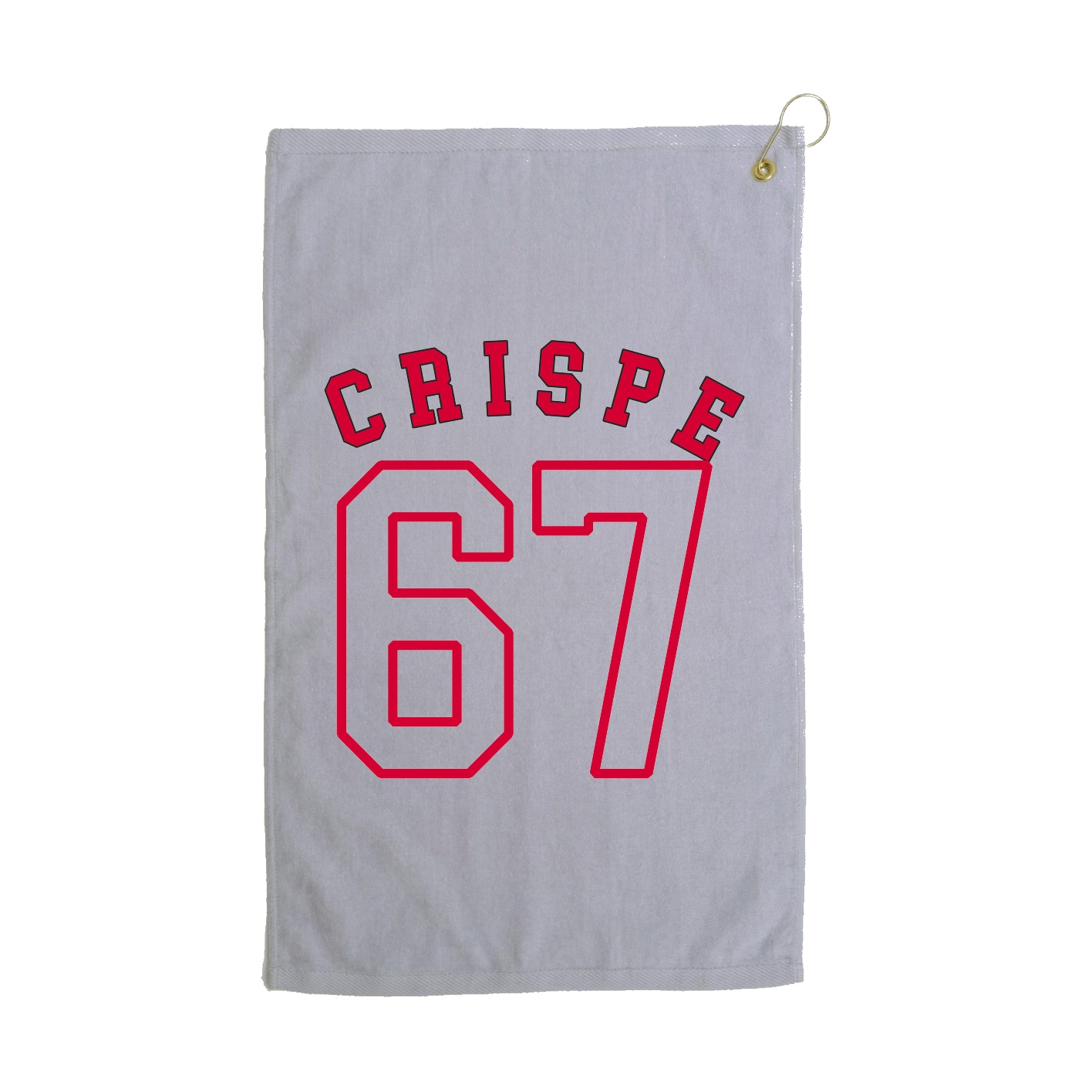 Golf Towel — Shirsey Arch in Grey