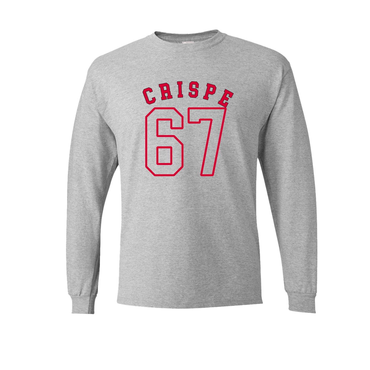 Long Sleeve Tee — Shirsey Arch in Grey