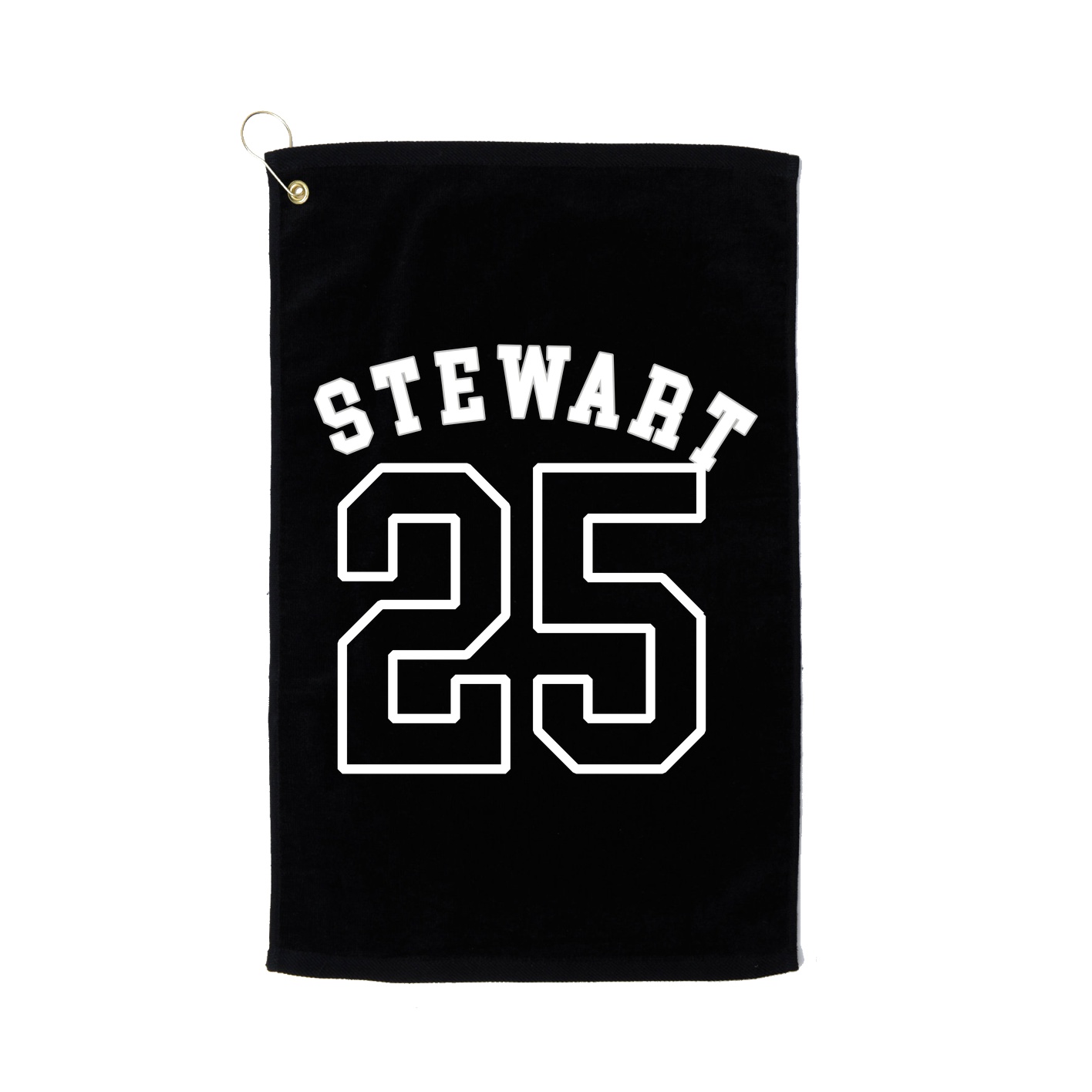 Golf Towel — Shirsey Arch in Black