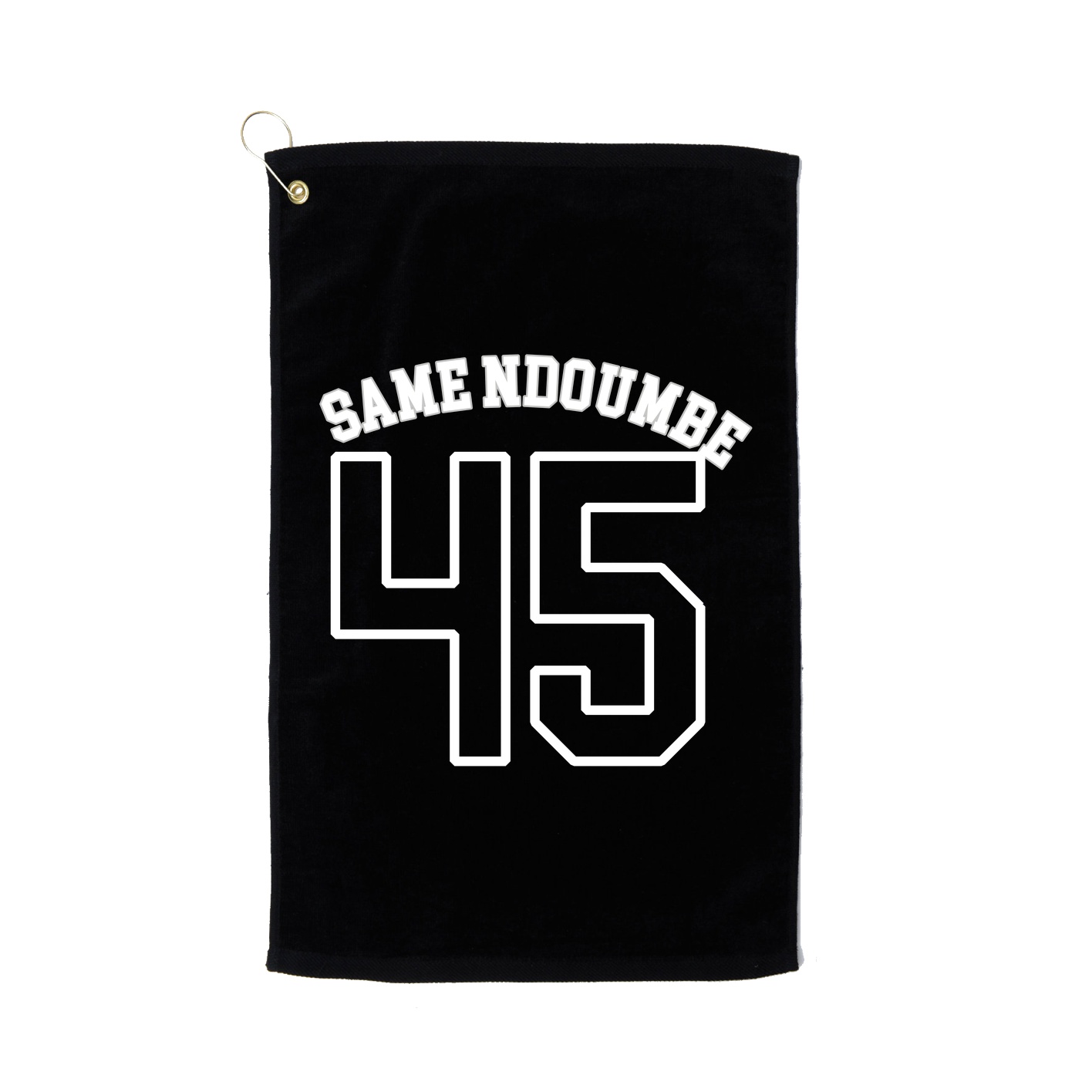 Golf Towel — Shirsey Arch in Black